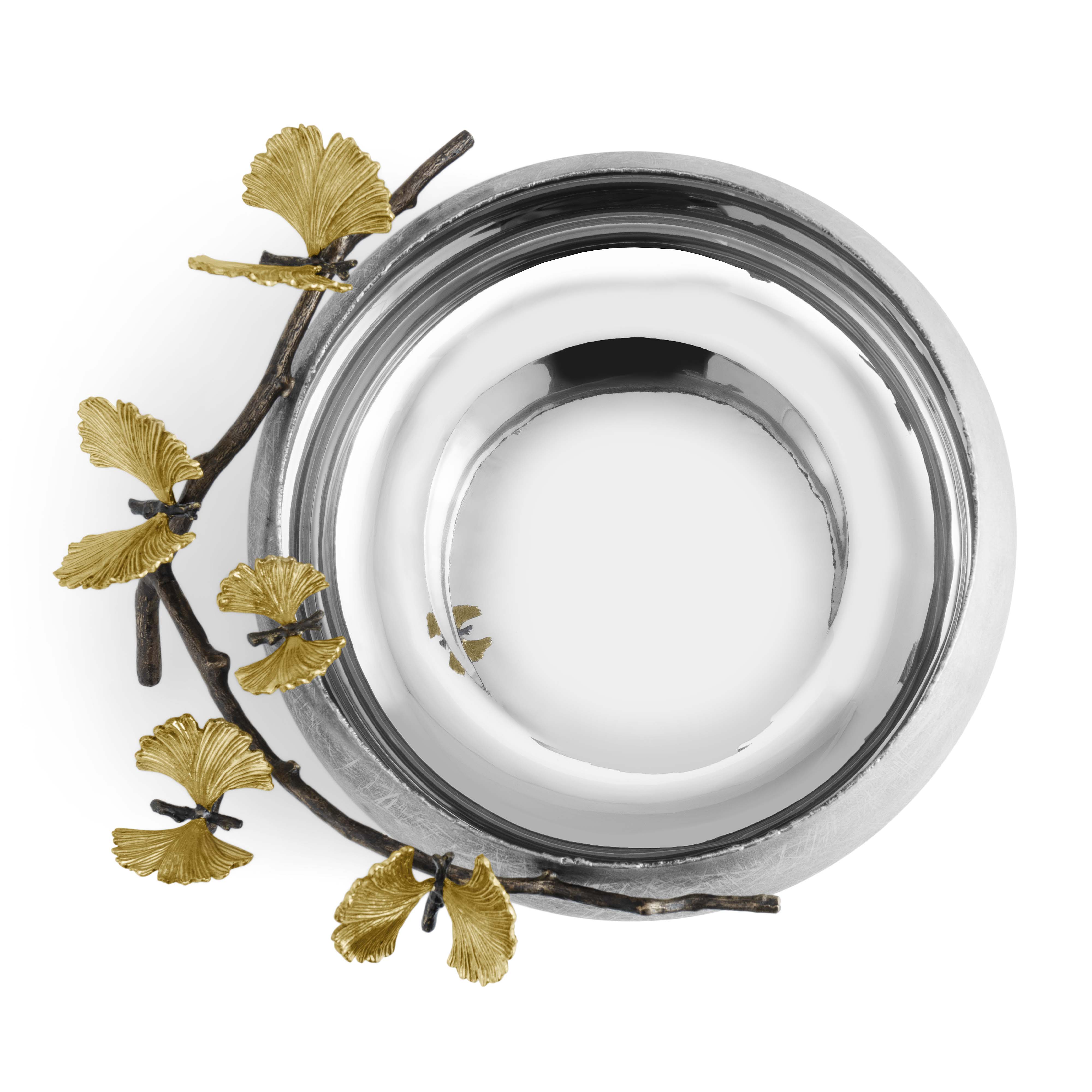 Butterfly Ginkgo Bowl - Handmade Ceramic Serving Bowl for Soup, Salad, Noodles | Elegant Dining & Home Decor Gift Idea