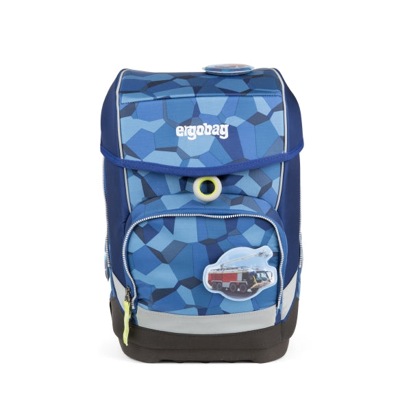 Ergobag Cubo Light MonstBear - Premium Kids Backpack for School & Travel - Durable, Lightweight & Ergonomic Design for Comfortable Daily Use