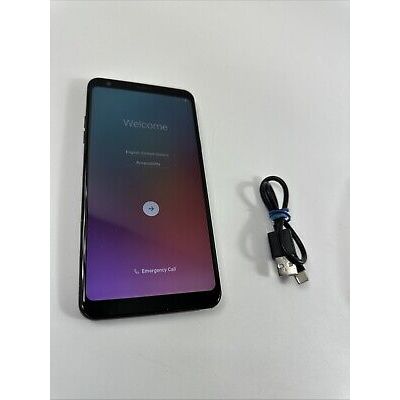 Unlocked LG Stylo 4+ 32GB Smartphone - Aurora Black - 6.2