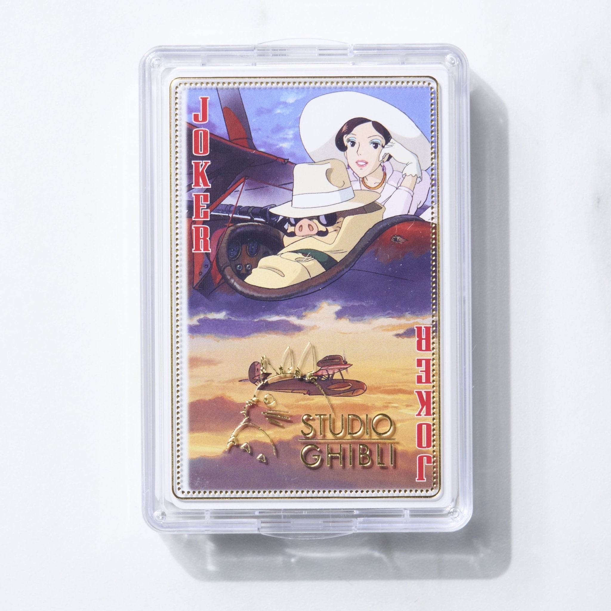Studio Ghibli Playing Cards - Official Ensky Anime Card Deck with Spirited Away, My Neighbor Totoro & Howl's Moving Castle Characters - Perfect for Game Nights, Collecting & Gifts for Ghibli Fans