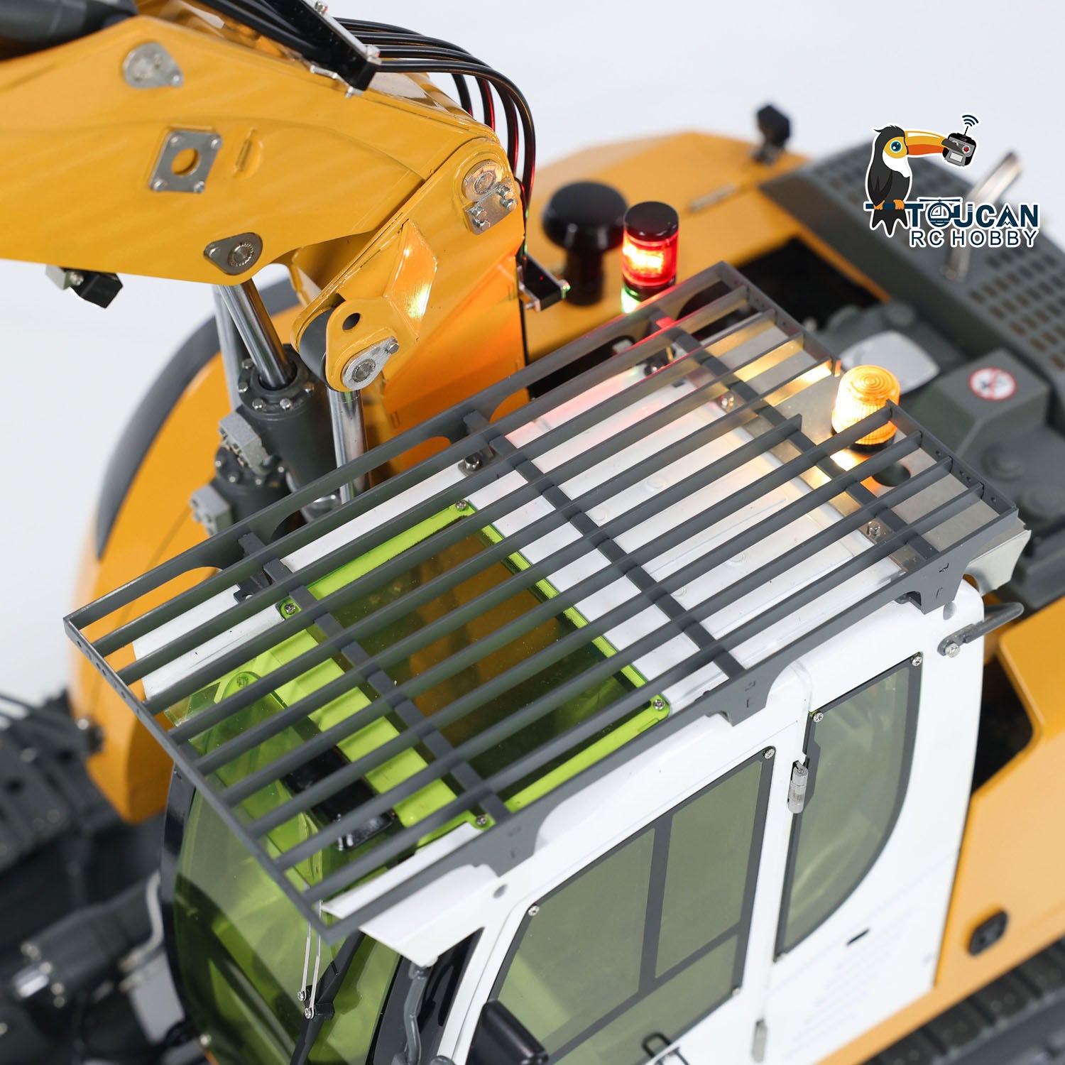 1/14 Scale RC Hydraulic Excavator Toy - 5-Way Valve Remote Control Construction Vehicle with RTR Electric Digger (LR 914 Model) | Fast Free Shipping | Perfect for Kids Play, Construction Enthusiasts & Collectors