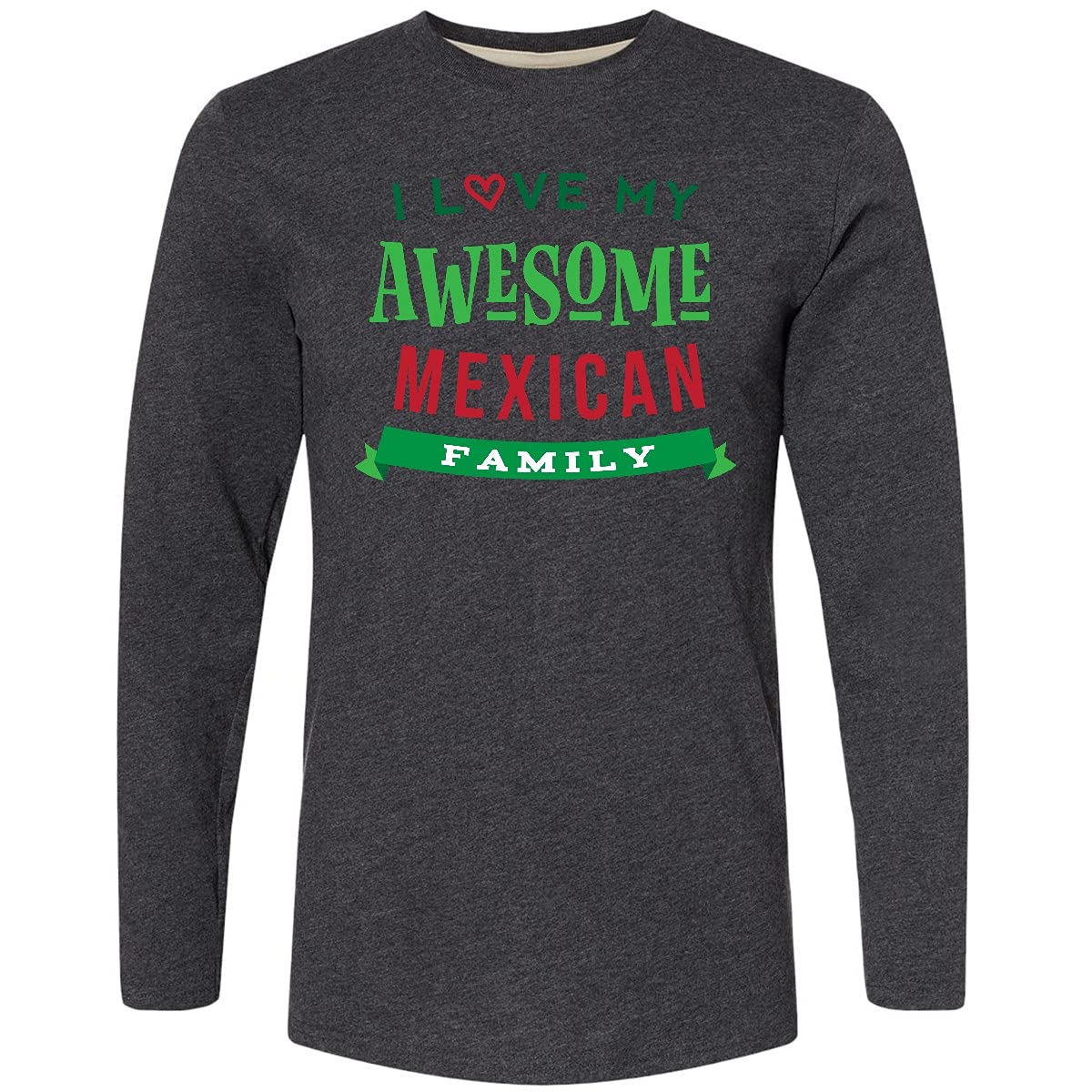 Inktastic Mexican Family Reunion Long Sleeve T-Shirt - Comfortable Cotton Crewneck Tee for Family Gatherings, Holidays & Cultural Celebrations
