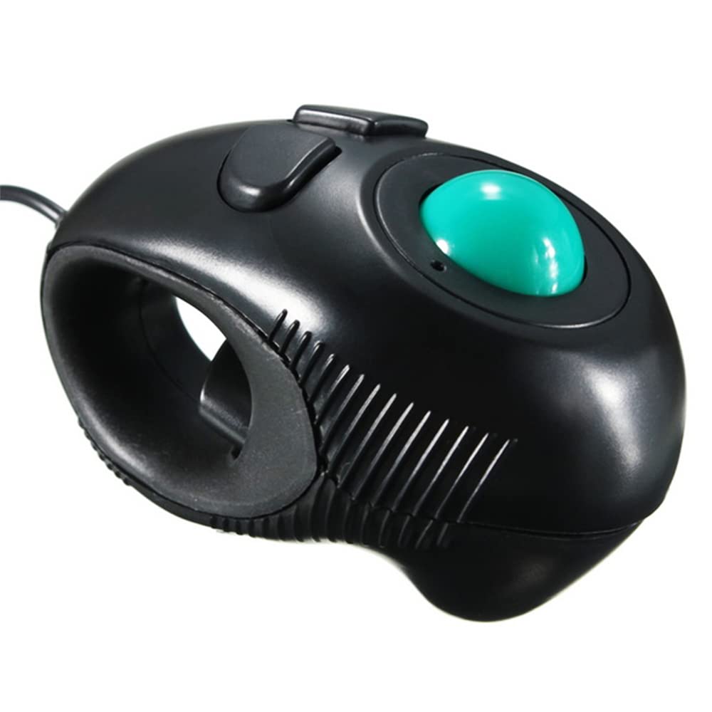 Ergonomic Trackball Mouse for PC - Thumb Control, 4D Mini for Win7/8/XP - Office & Gaming Use