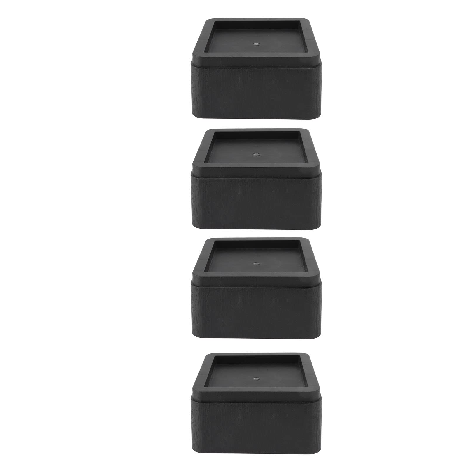 Heavy Duty Plastic Couch Risers - 4 Pack Furniture Leg Extenders for Sofa, Bed & Living Room - Non-Slip Bed Risers for Home Decor & Space Saving (Supports 1000 lbs) - Perfect for Small Apartments & Dorm Rooms