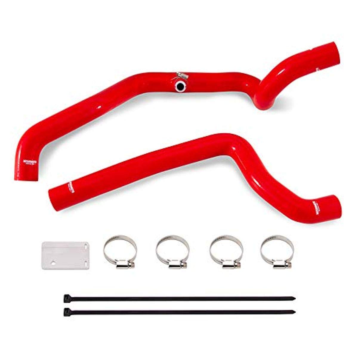 Mishimoto MMHOSE-JLH-18RD Red Silicone Radiator Hose Kit for 2018+ Jeep Wrangler JL 2.0L - High Performance Cooling Upgrade for Off-Road & Daily Driving