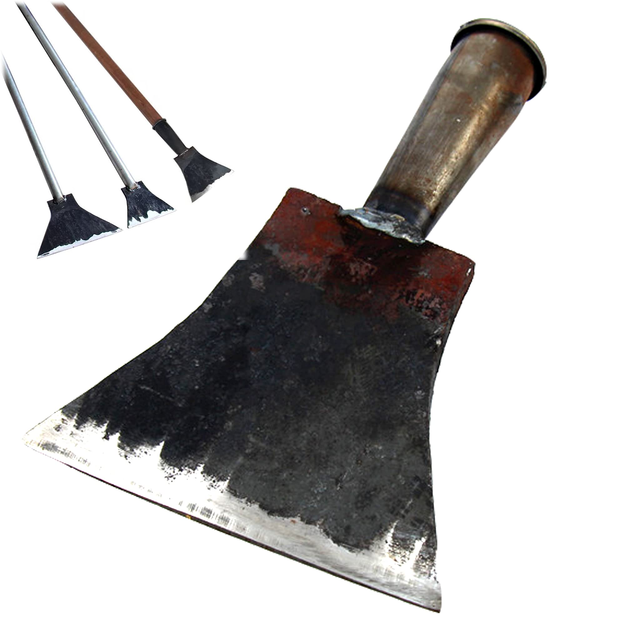 Premium Gardening Hand Shovel & Weed Puller Set - Durable Manganese Steel Forged Tools with Ergonomic Handle - Ideal for Planting, Weeding & Soil Cultivation - Perfect Gardening Gifts for Women & Outdoor Enthusiasts