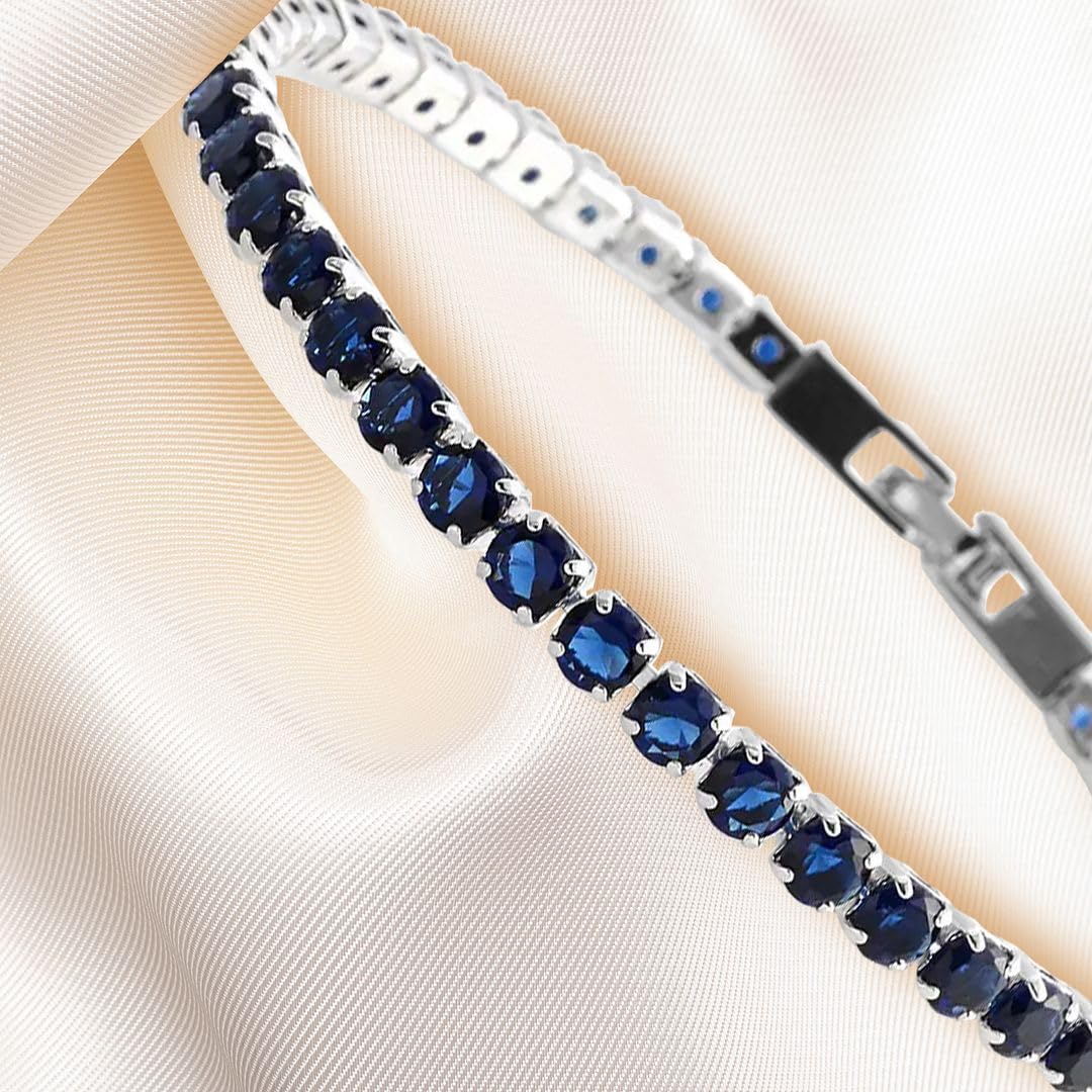 Trendy Cubic Zirconia Tennis Bracelet for Women - 8
