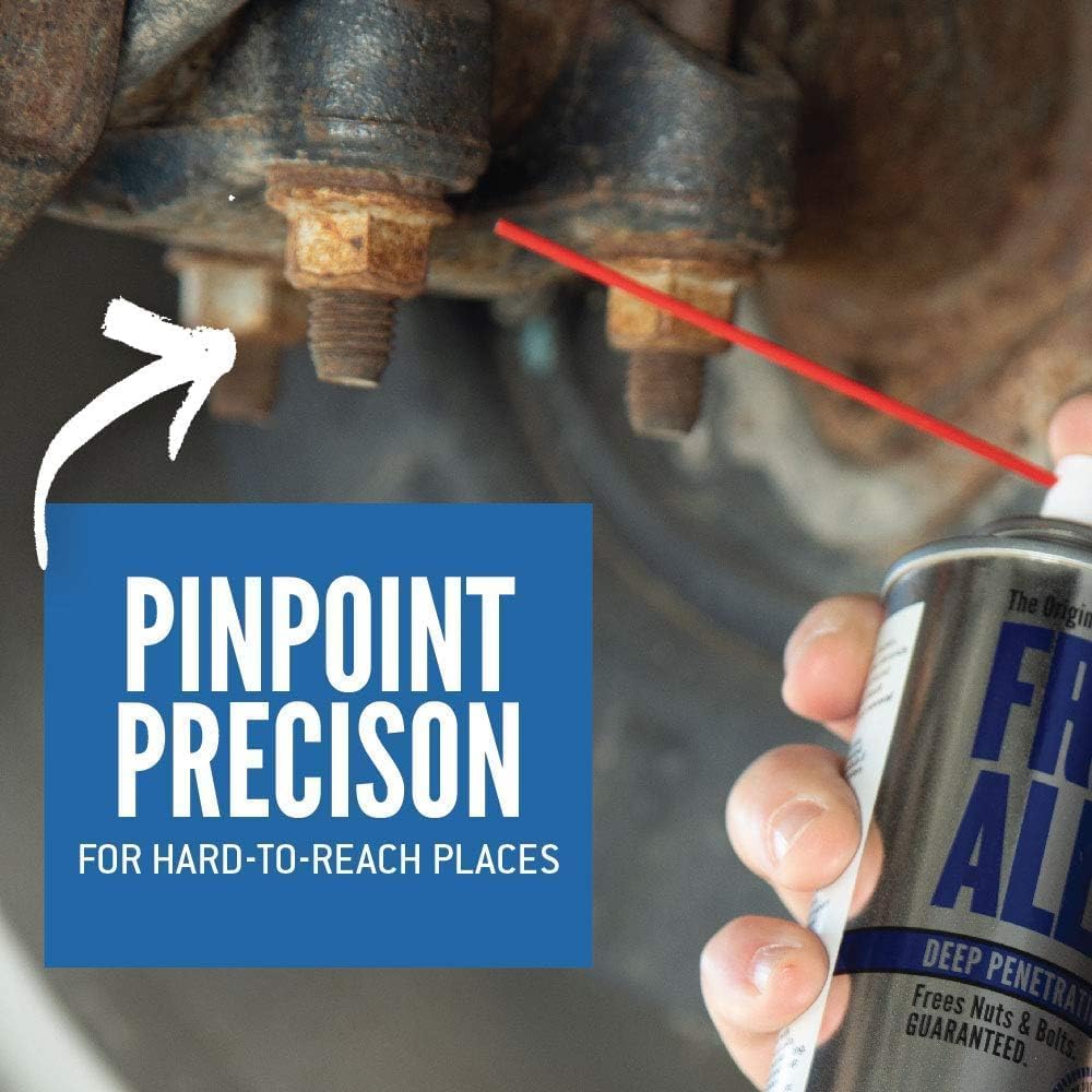 Deep Penetrating Oil Rust Remover - 11oz Aerosol (12 Pack) for Rusty Nuts, Bolts & Pipes