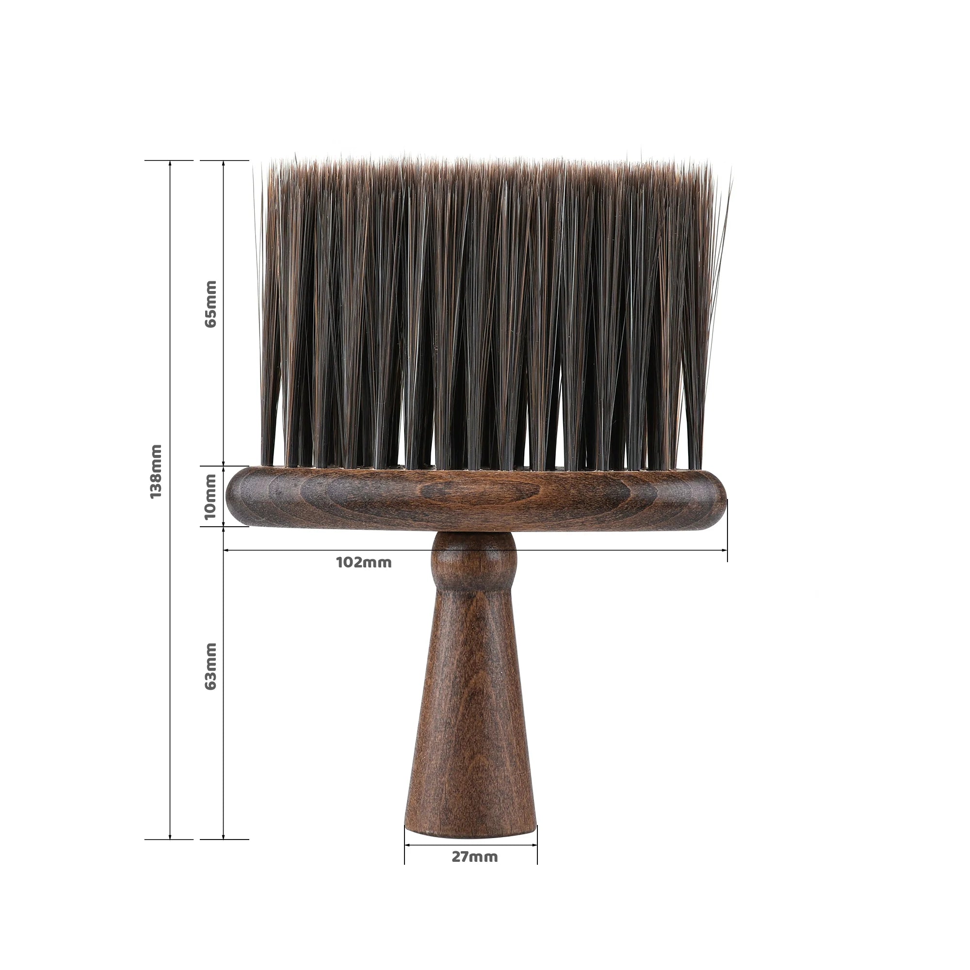 Premium Mahogany Wood Keyboard Cleaning Brush for Mechanical Keyboards - Gentle Dust Removal for Gamers, Typists & Office Use