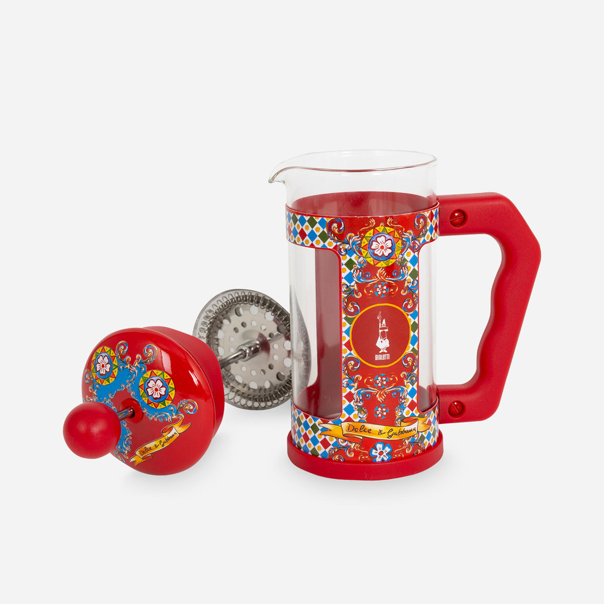 Bialetti Dolce&Gabbana Stovetop Espresso Maker - 3 Cup Italian Moka Pot for Perfect Coffee at Home, Camping & Gifts