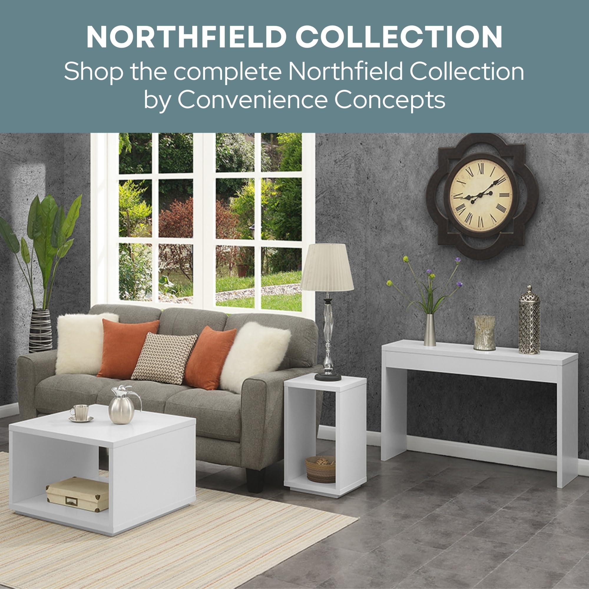 Convenience Concepts Northfield Console Table 48