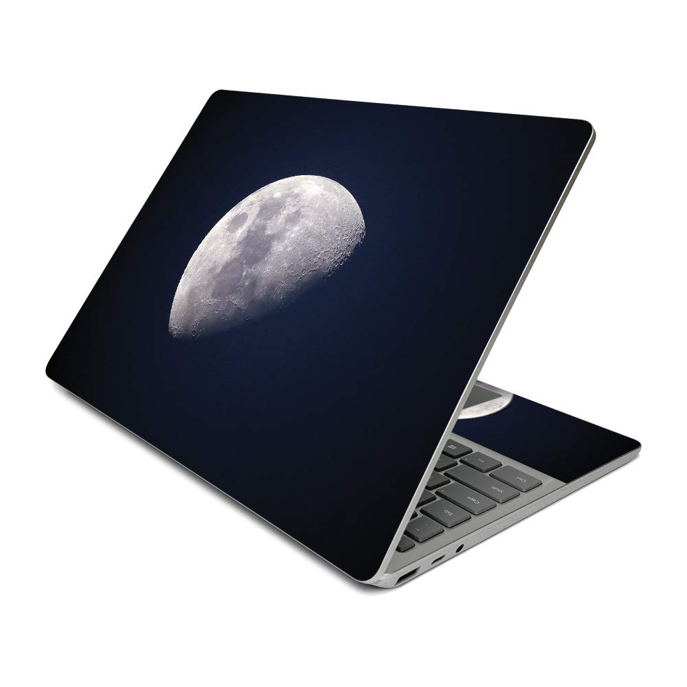 MightySkins Vinyl Decal Wrap Cover for Surface Laptop Go (2020) - Moon Design | Protective & Durable Skin | Easy to Apply & Remove | Made in USA | Perfect for Work, School & Travel