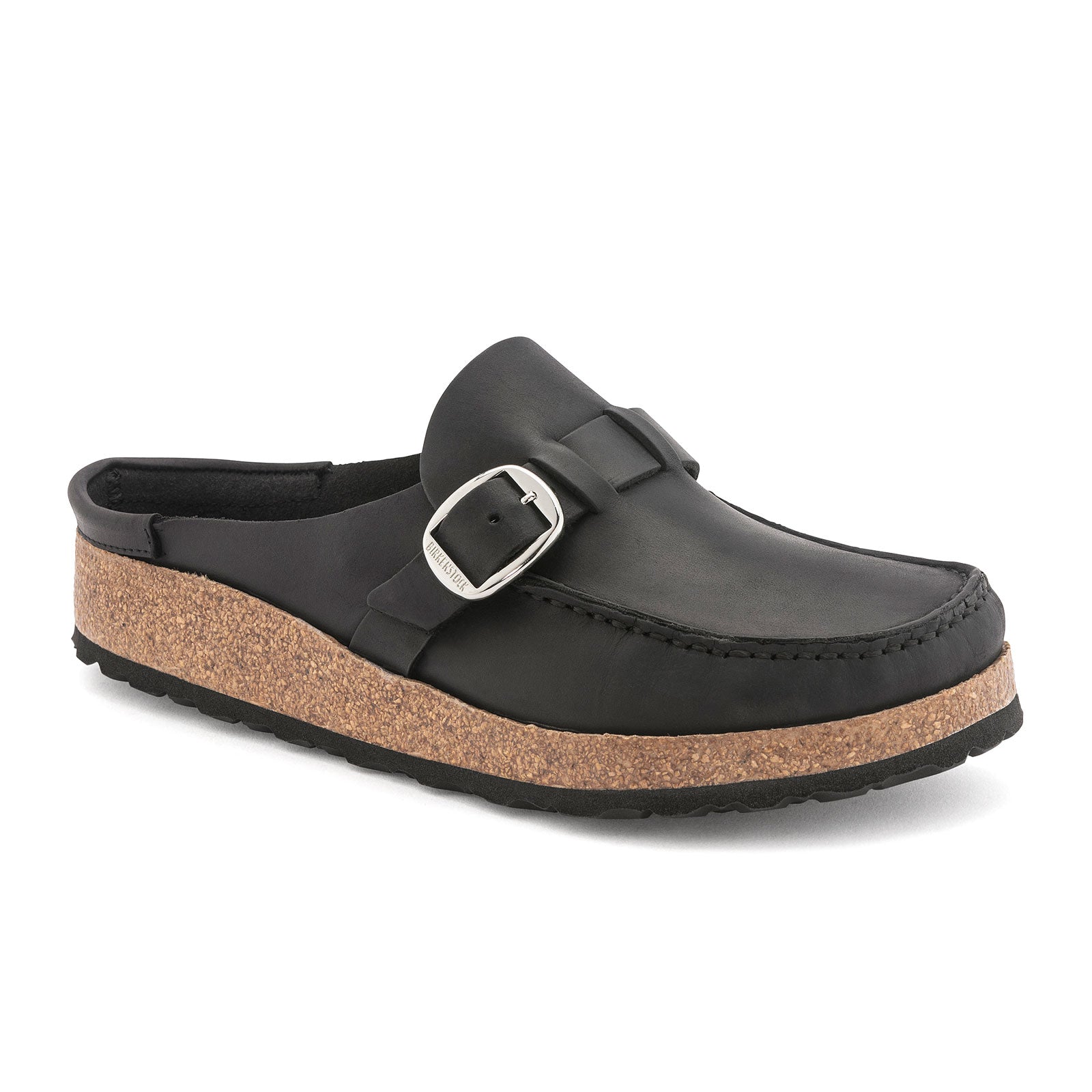 Black Oiled Leather