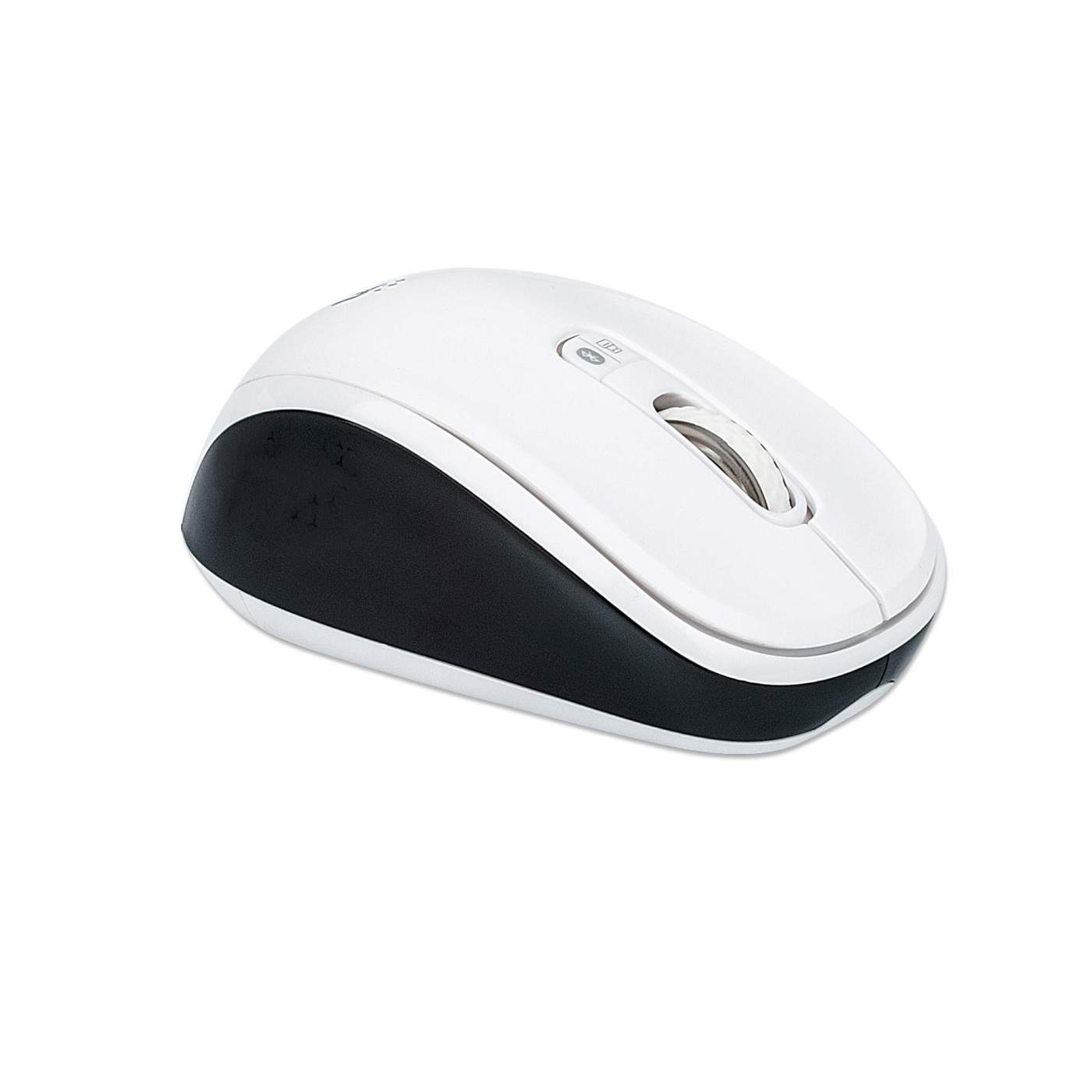 Manhattan Dual Mode Wireless Mouse - 2.4GHz & Bluetooth Connectivity, Ergonomic Design for Comfort, Compatible with Windows & Mac - Perfect for Office, Home, and Travel Use