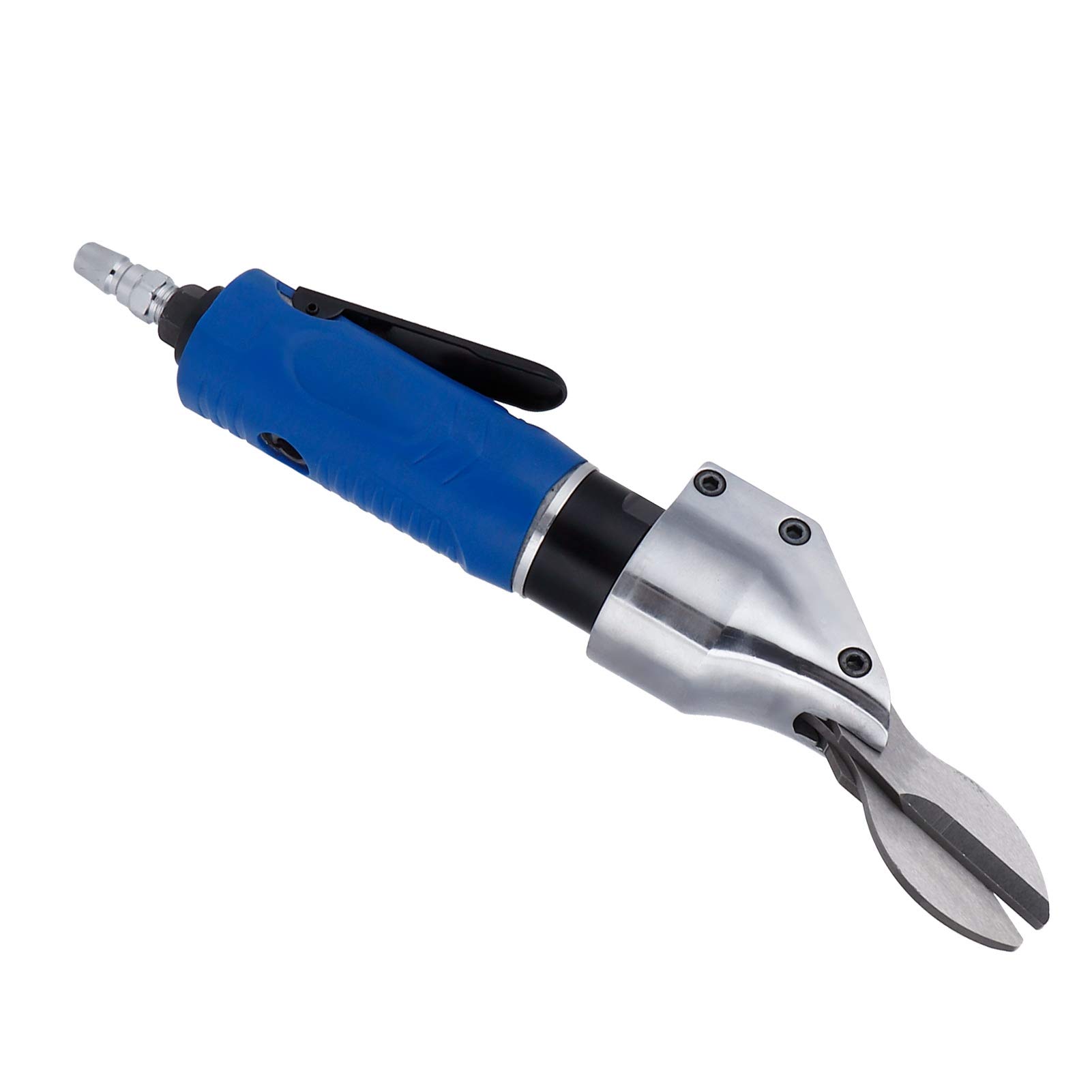 Alvinlite Heavy Duty Pneumatic Air Shear Metal Cutter - Electric Air Scissor for Cutting Sheet Metal, Diamond Mesh, and Plate - Perfect for Metalworking, HVAC, and Automotive Repair