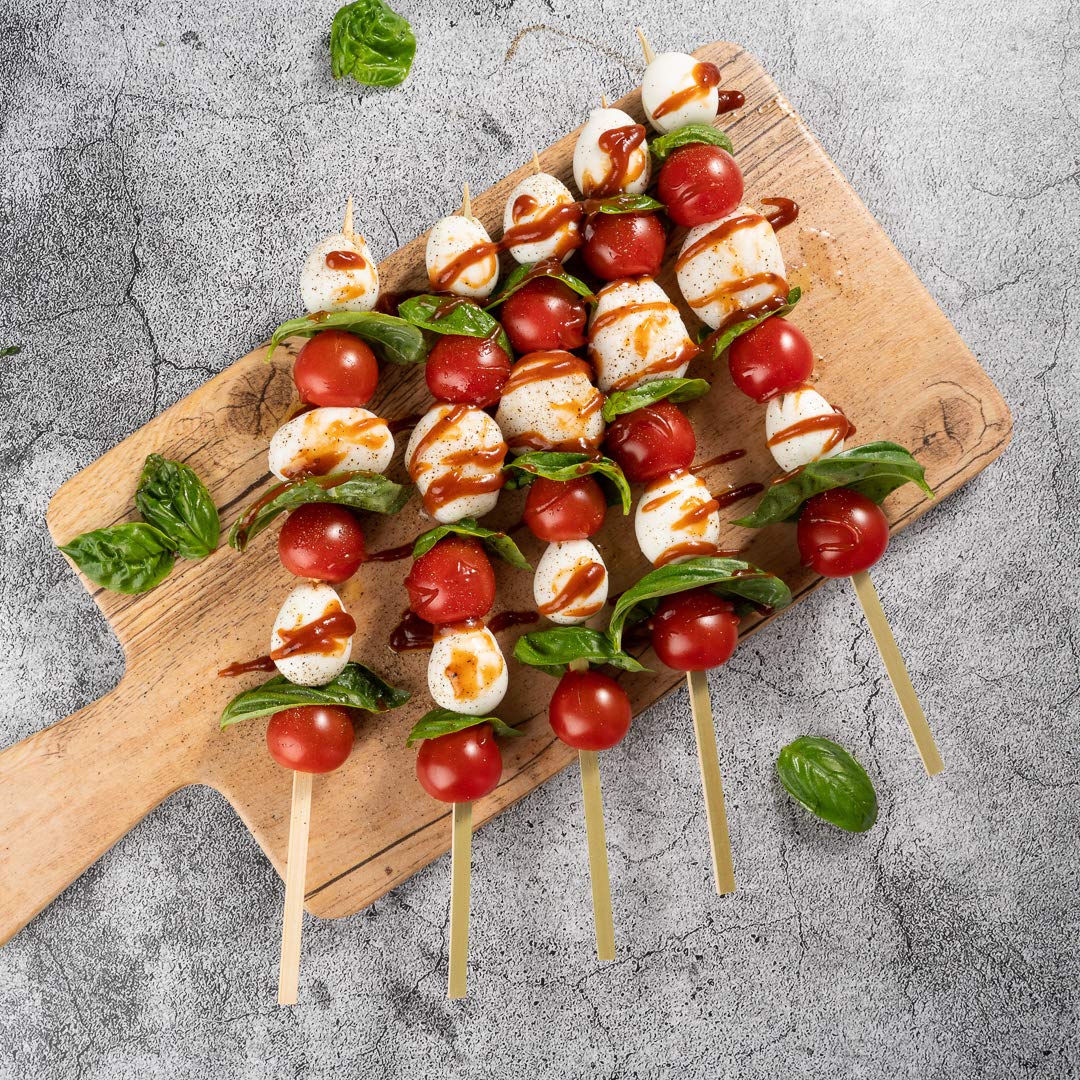 1000-Pack 10.5 Inch Natural Bamboo Skewer Sticks - Square Pointed Sturdy Wooden Kebab Skewers for BBQ, Grilling, Parties & Buffets | Perfect for Shish Kebabs, Fruit Skewers, Appetizers & Outdoor Cooking