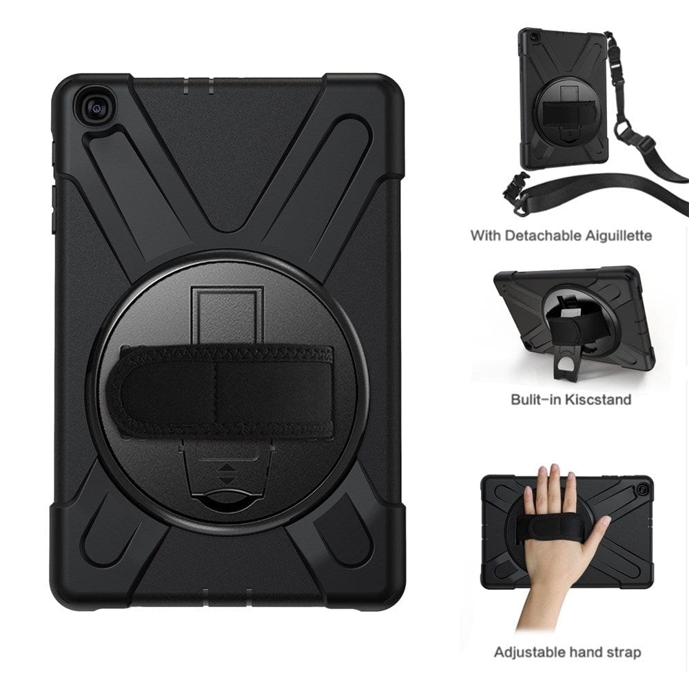 Premium Shoulder & Hand Strap Case for Samsung Galaxy Tab S9 11 Inch - Durable Protective Cover with Adjustable Strap for Travel, Commuting & Outdoor Use