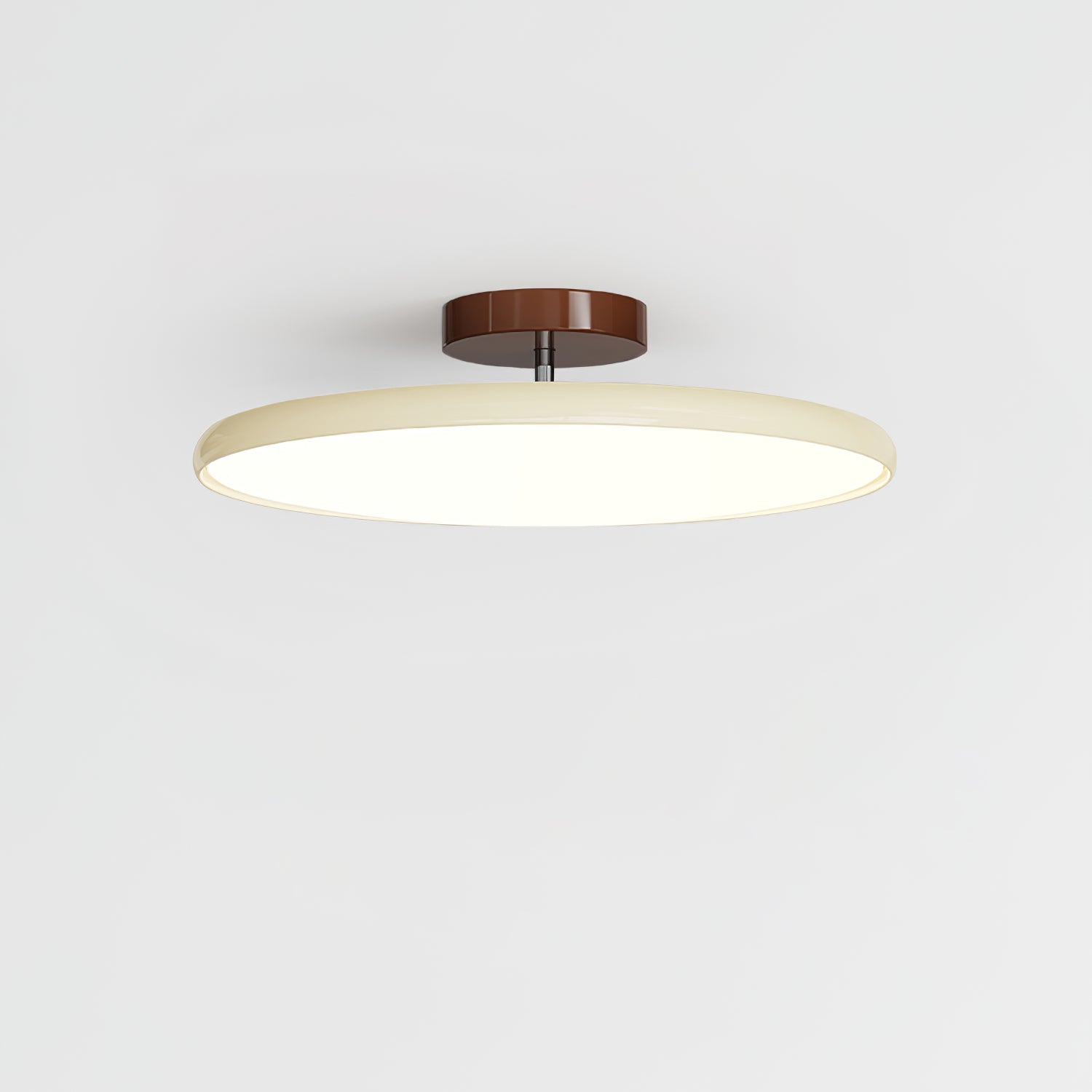 Adjustable Ceiling Lamp with Drift Design - Modern Dimmable LED Light Fixture for Living Room, Bedroom, and Dining Area