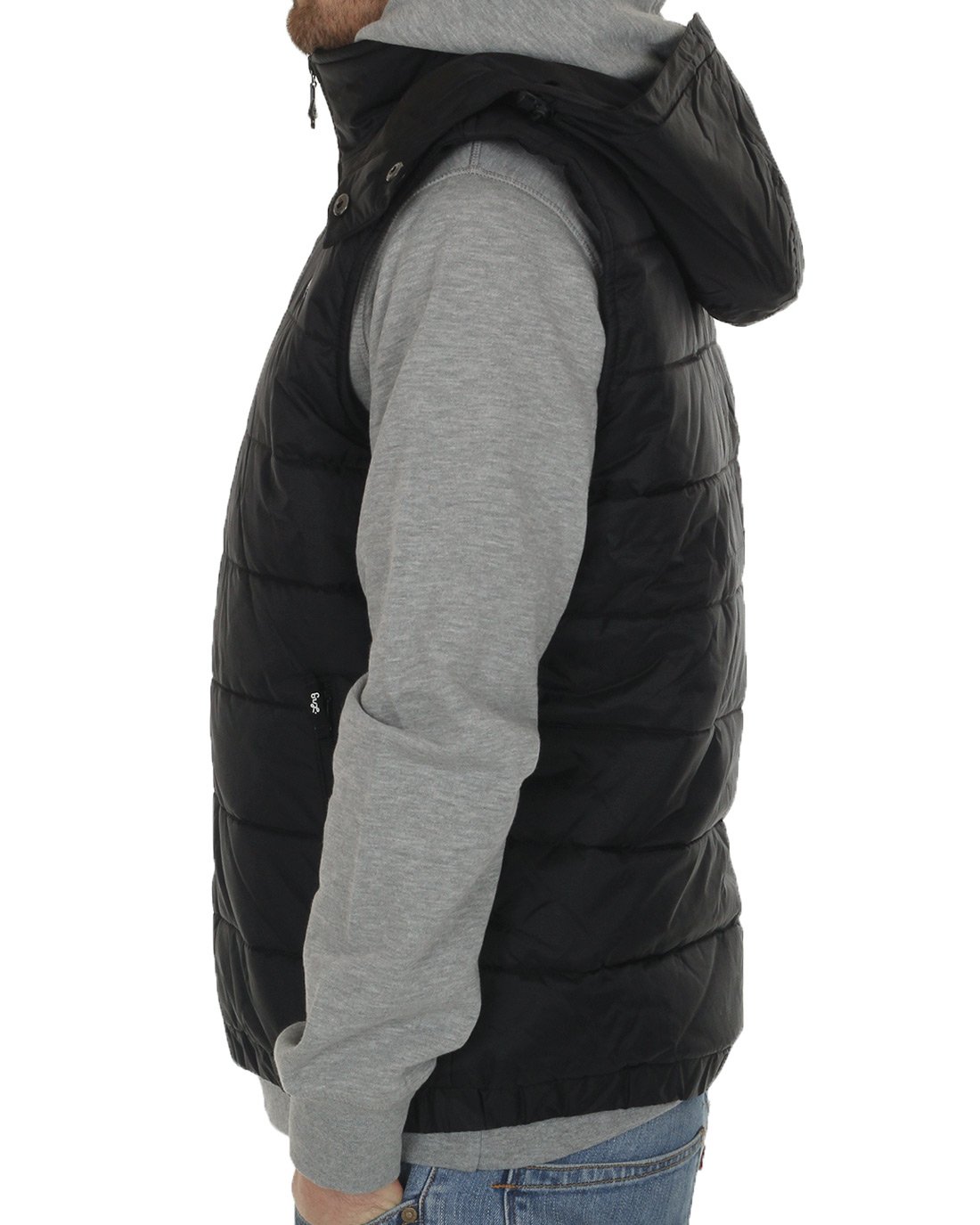 LRG Men's Big & Tall Puffy Vest - Lightweight Insulated Winter Jacket for Outdoor Activities, Hiking, and Casual Wear