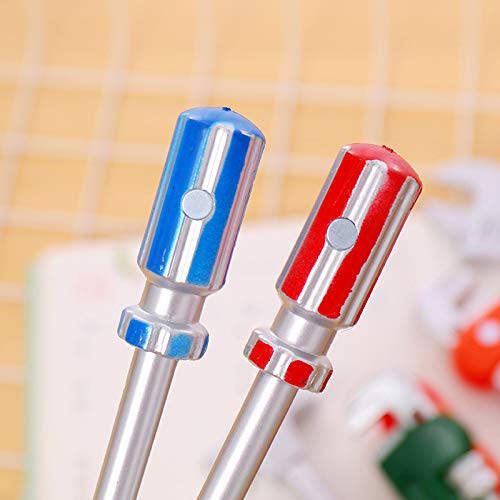 30-Piece Creative Ballpoint Pen Repair Tool Set with Wrench & Screwdriver - Fun Novelty Pens for Students, School & Office Supplies (Random Colors) - Perfect for DIY Fixes, Gifts & Everyday Carry