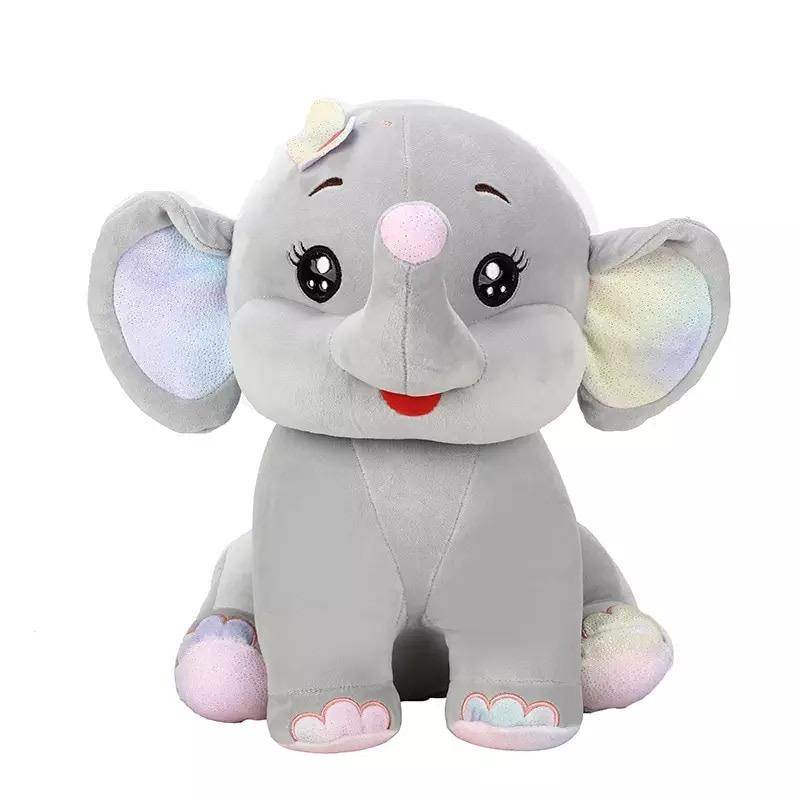 Elli: Giant Stuffed Elephant Plush Toy - Extra Large Soft Cuddly Elephant for Kids, Nursery Decor, Baby Shower Gift, and Cozy Bedroom Companion