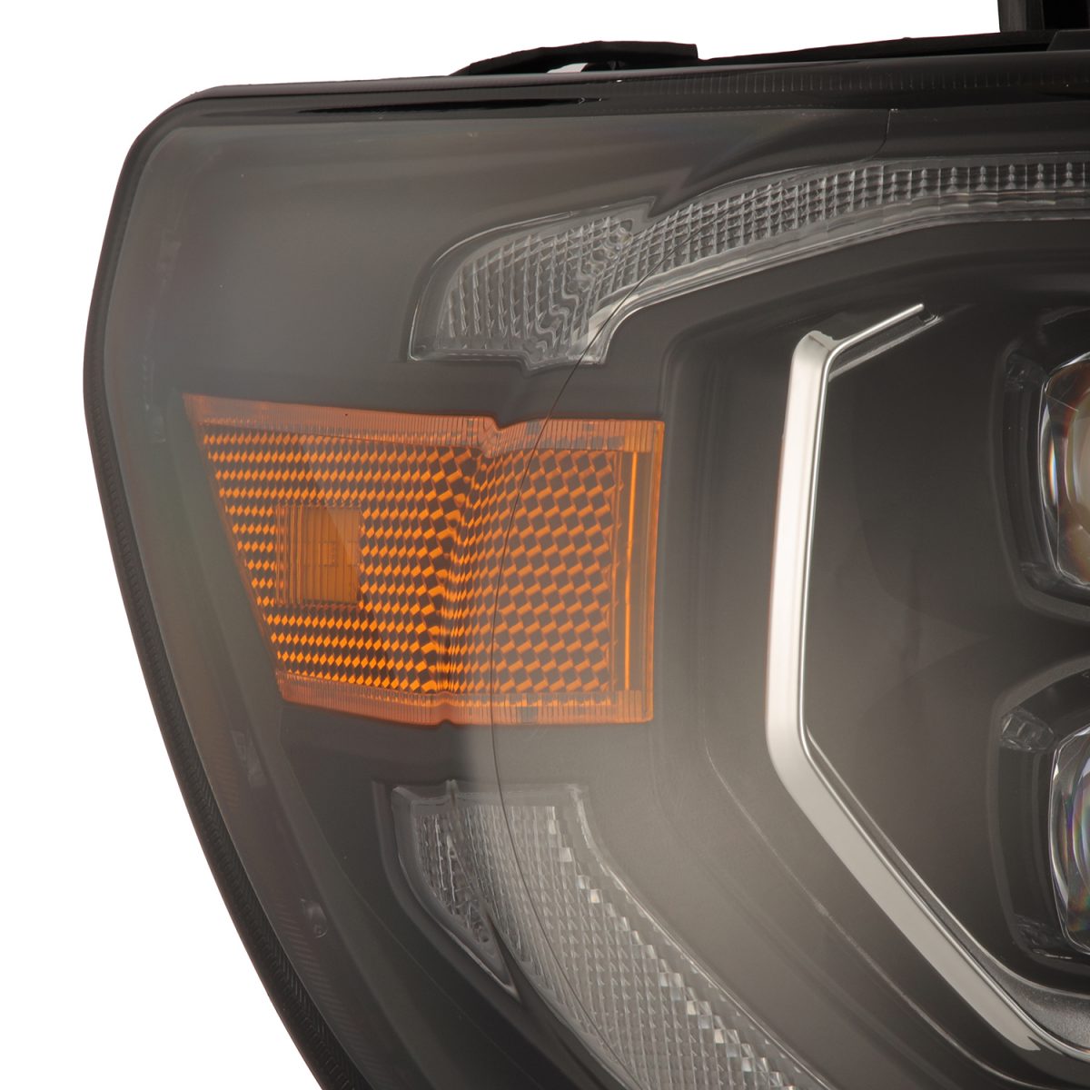 07-13 Toyota Tundra & 08-17 Toyota Sequoia MK II NOVA Series LED Projector Headlights - Black Housing with Level Adjuster - High Performance Lighting for Night Driving & Off-Road Adventures