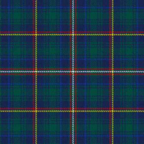 Authentic Franconian District Tartan Scarf - Premium Wool Plaid for Traditional German Outfits & Highland Dress