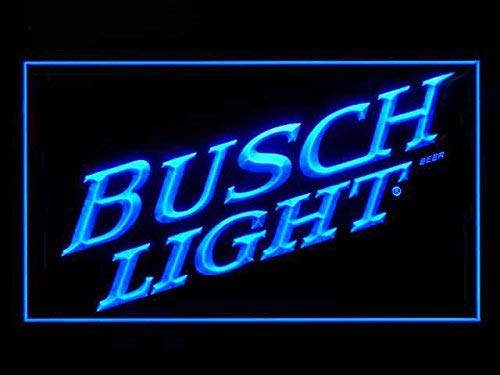 Vintage Busch Lite Beer Neon Bar Light Sign - 12x8 Inch LED Wall Decor for Man Cave, Home Bar & Game Room