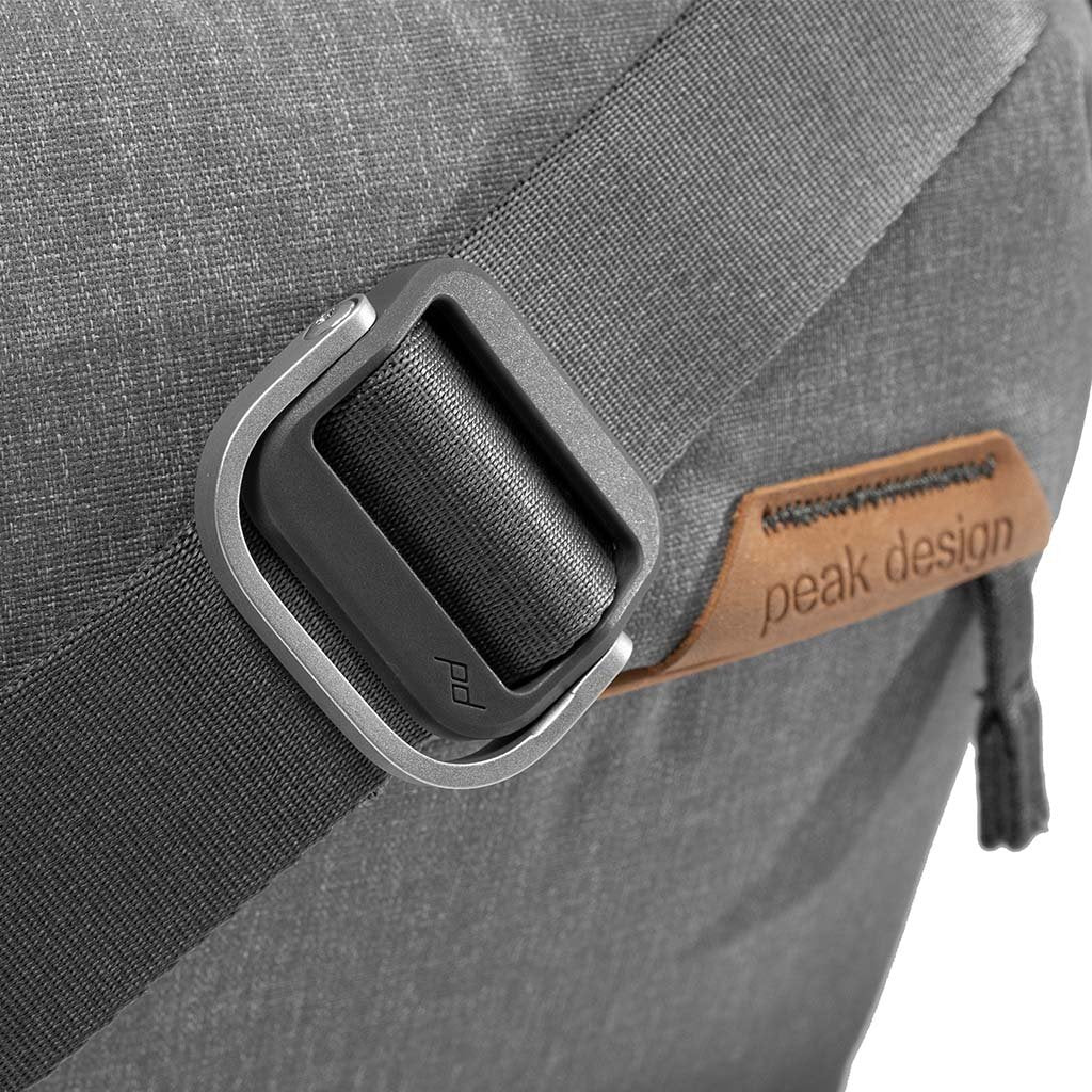 Peak Design Everyday Sling V2 (10L) - Waterproof Camera Bag for DSLR & Mirrorless - Compact Crossbody Sling Pack for Travel, Hiking & Urban Commute - Ash Color