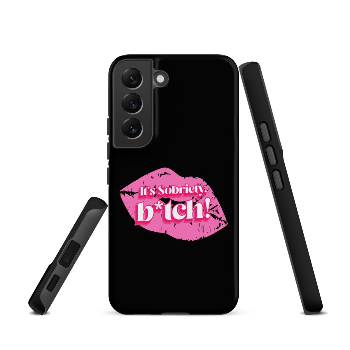 Shockproof & Durable Sobriety Sass Tough Case for Samsung Galaxy - Perfect for Outdoor Adventures & Daily Protection