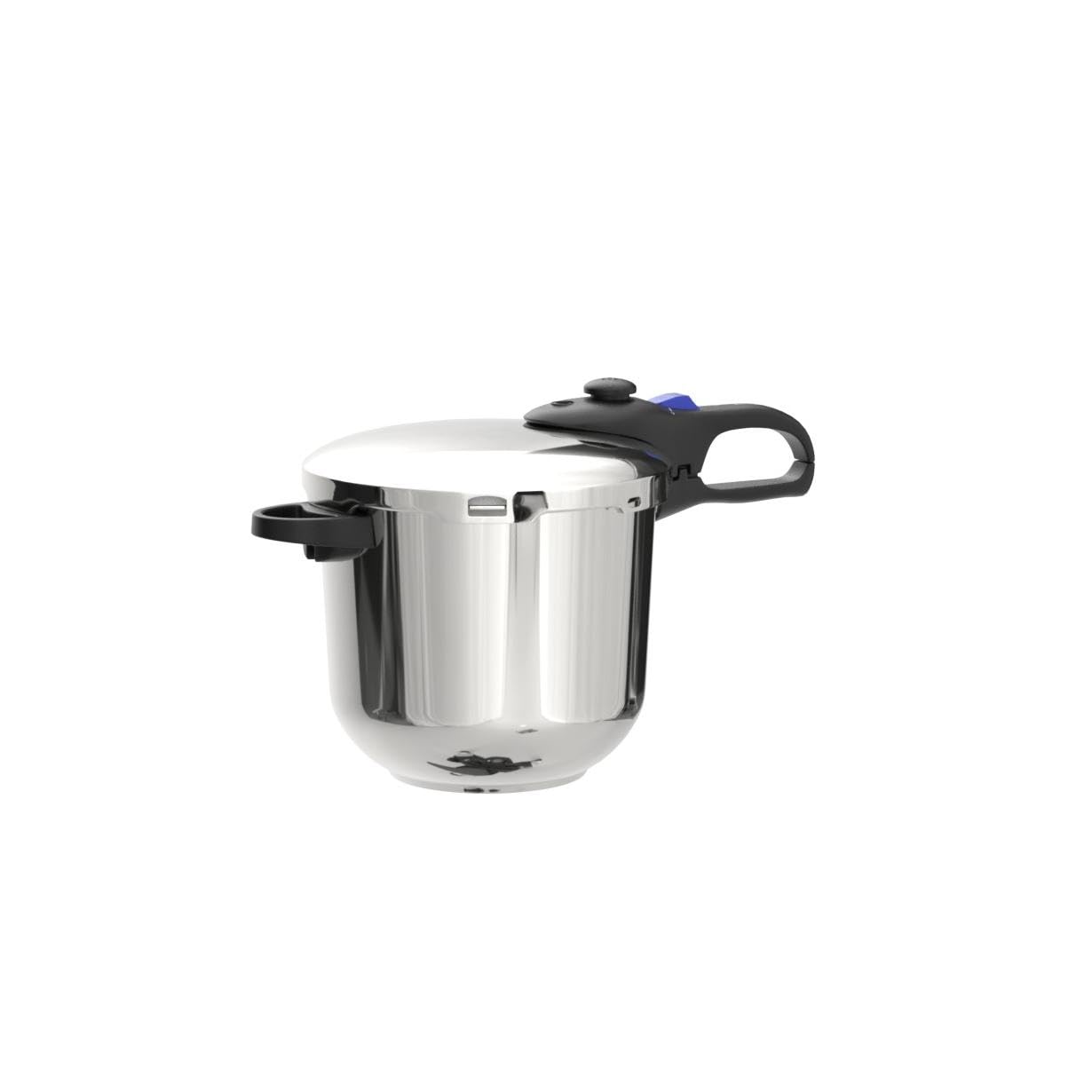 MAGEFESA Favorit 6.3 Qt Stainless Steel Pressure Cooker - Fast Cooking, Induction Compatible, Even Heat Distribution - Perfect for Soups, Stews & Meal Prep