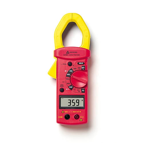 Amprobe AC68C AC/DC True RMS Clamp Meter with Carrying Case - Professional Electrical Testing Tool for HVAC, Motors & Industrial Maintenance