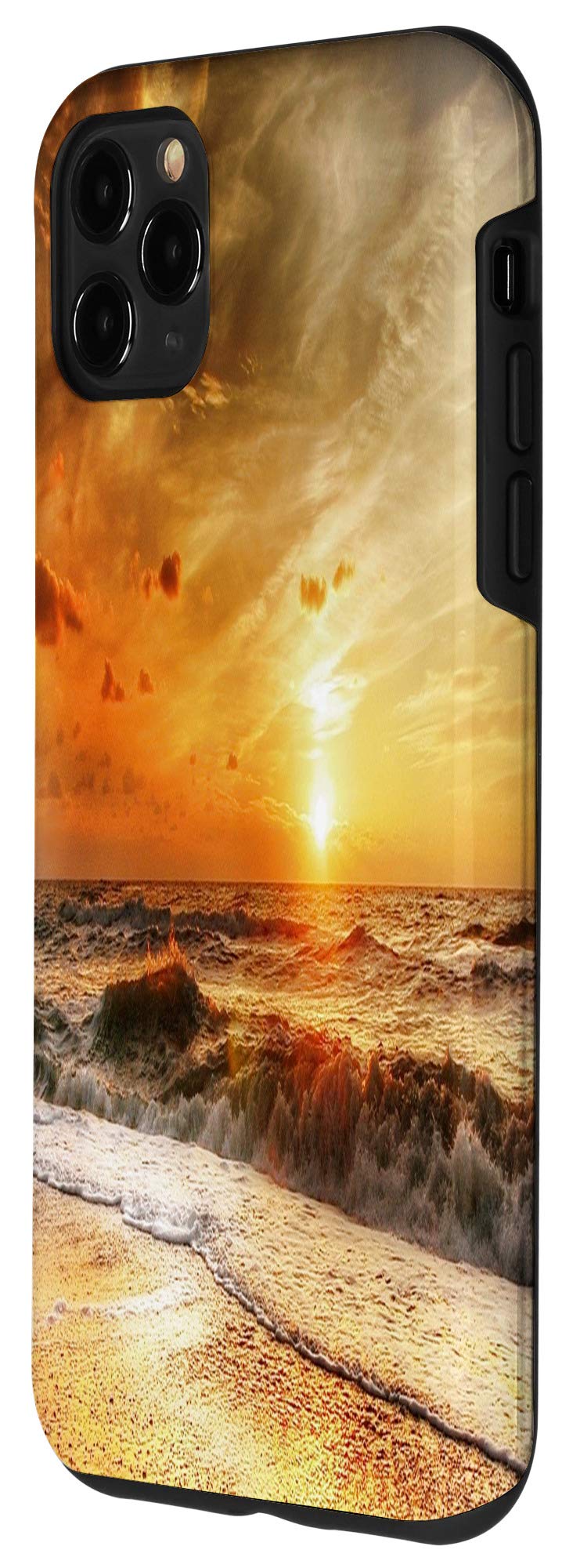 iPhone 11 Pro Max Case - Premium Shockproof Phone Cover with Beach Sunset Design | Perfect for Vacation, Travel & Outdoor Adventures