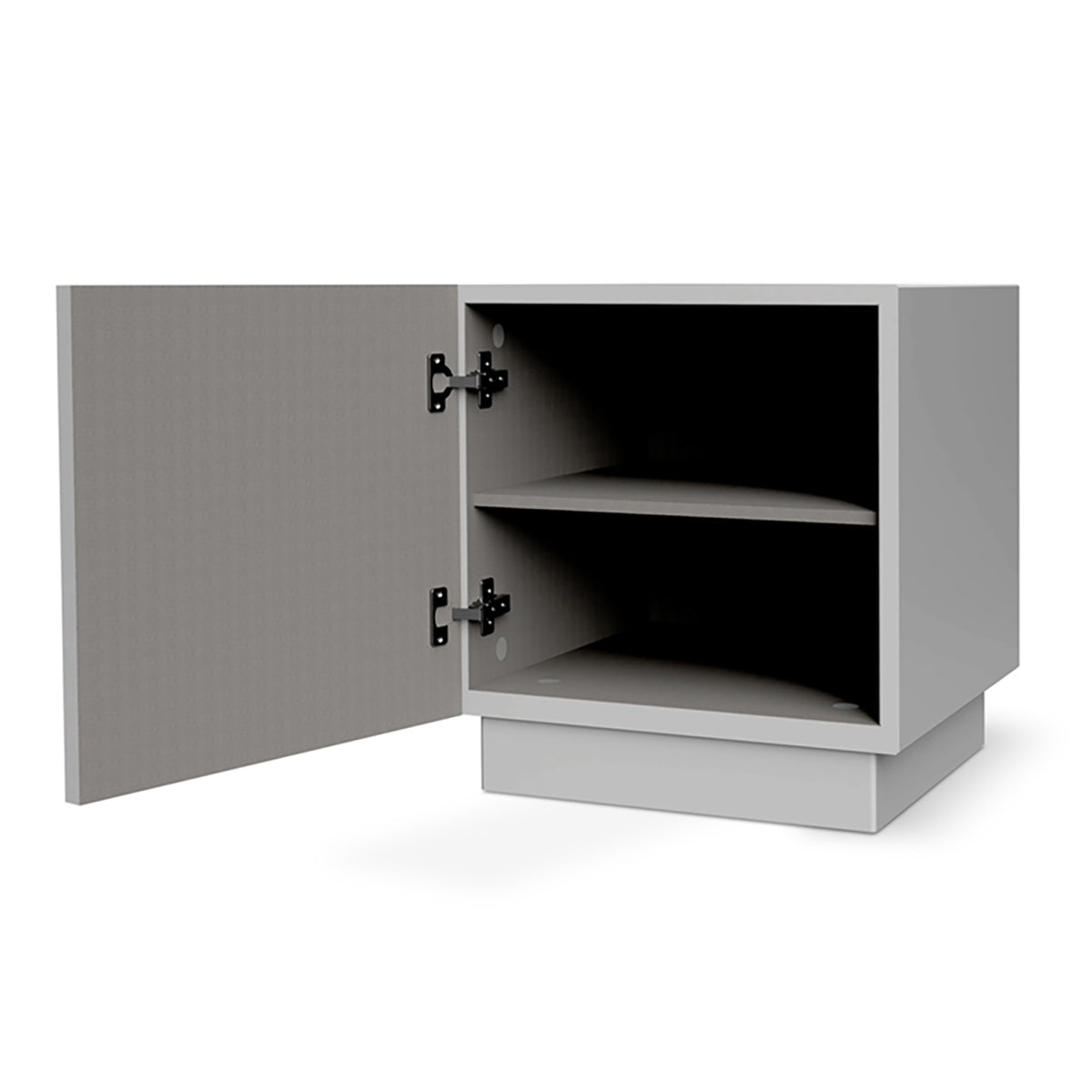 Elora Side Table - Modern End Table with Storage Shelf, Nightstand for Bedroom, Living Room, or Office - Perfect for Small Spaces & Home Decor