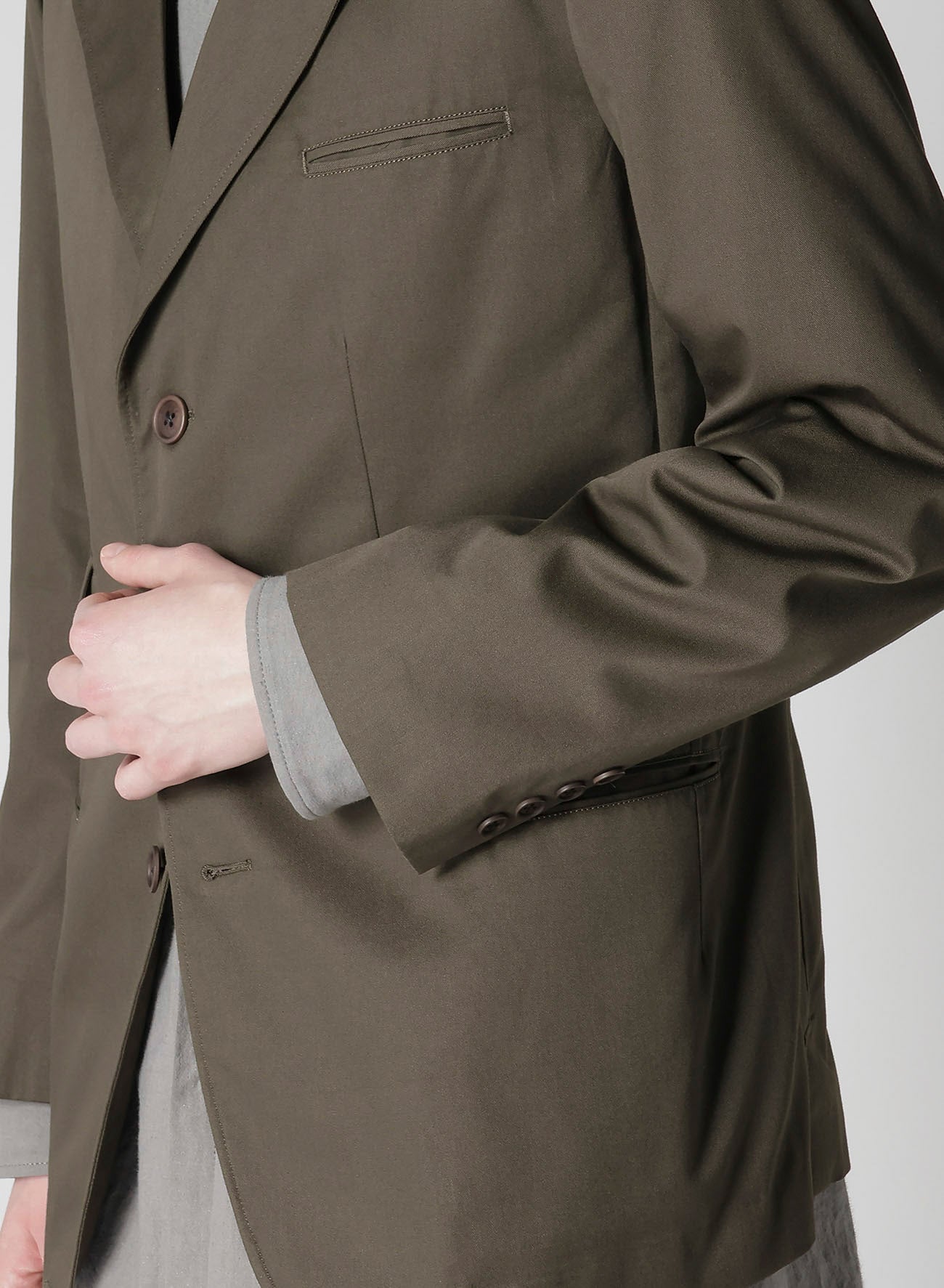 Men's Cotton Polyester Twill 3-Button Casual Jacket - Lightweight & Comfortable for Work, Travel & Outdoor Activities