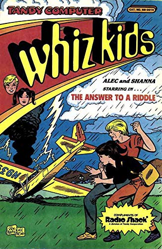 Vintage Tandy Computer Whiz Kids #4 (3rd Edition) FN Comic Book - Radio Shack Collectible | Perfect for Retro Gaming Enthusiasts & Computer History Fans