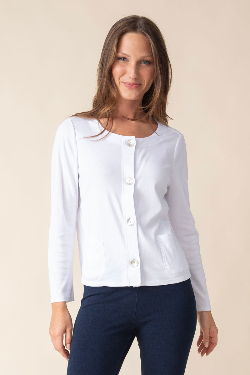Habitat Cozy Rib Solid Cardigan for Women - Soft Knit Sweater for Fall & Winter - Perfect for Casual Outfits, Office Wear, and Cozy Nights at Home