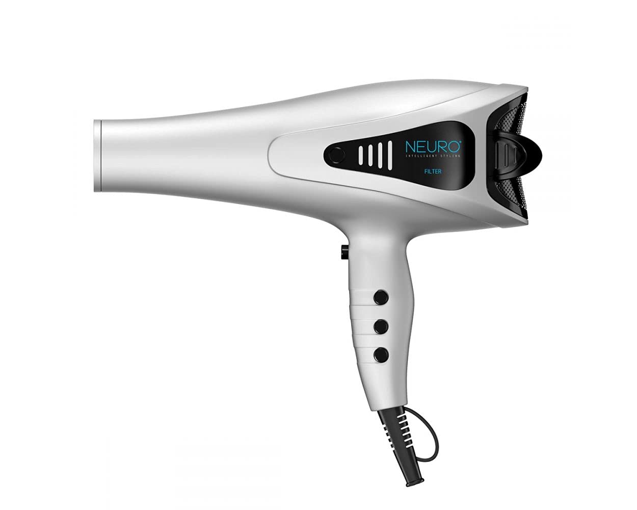 Paul Mitchell Neuro Light Tourmaline Hair Dryer - Professional Ionic Blow Dryer with Multiple Heat & Speed Settings, Cool Shot Button for Salon-Quality Styling at Home