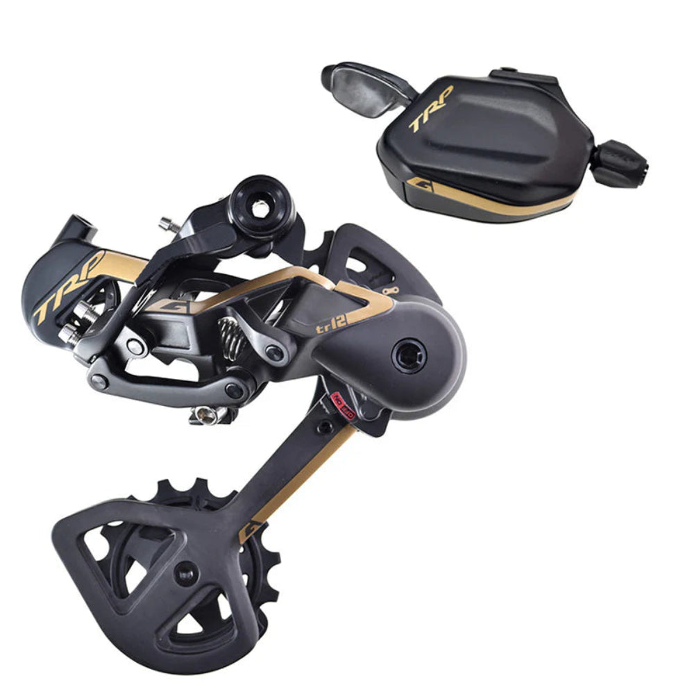TRP TR12 Derailleur & Shifter Set - High Performance Bike Gear for Mountain & Road Biking - Perfect for Trail Riding & Cycling Adventures
