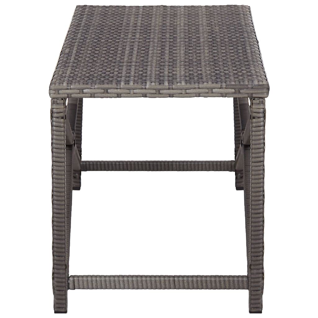 Poly Rattan Outdoor Garden Bench - 47.2
