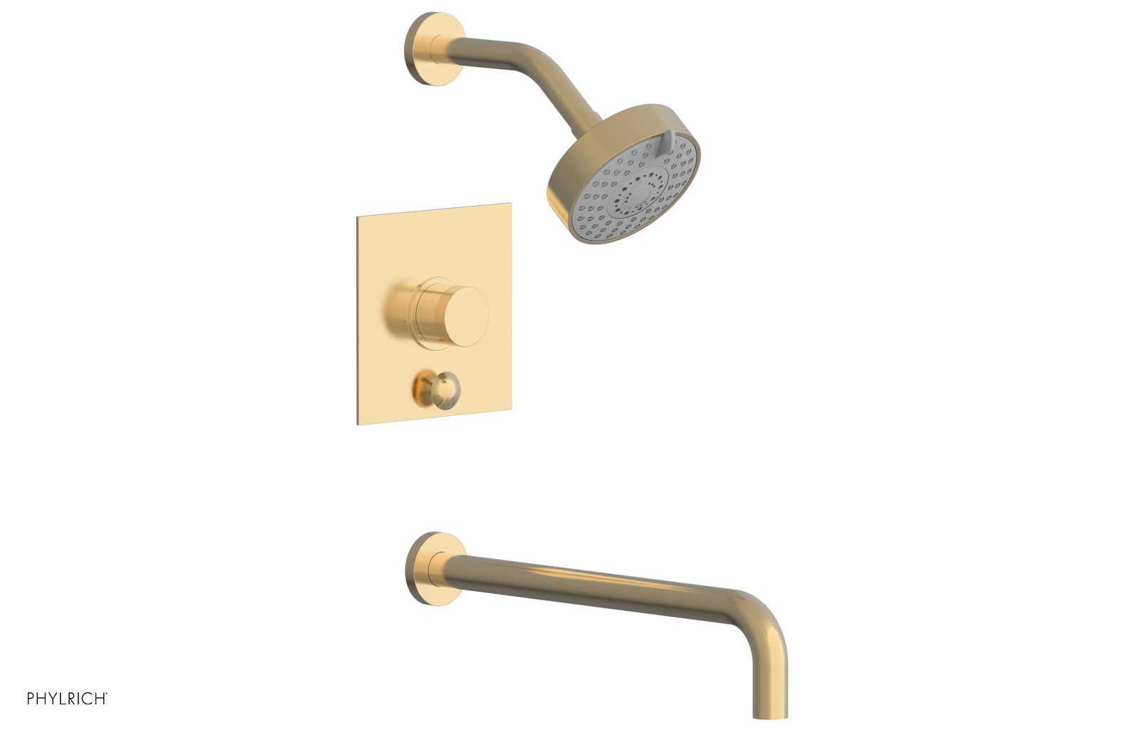 BASIC II 14 Pressure Balance Tub and Shower Faucet Set 230S 26 14 - Perfect for Modern Bathroom Renovations and Spa-Like Shower Experiences
