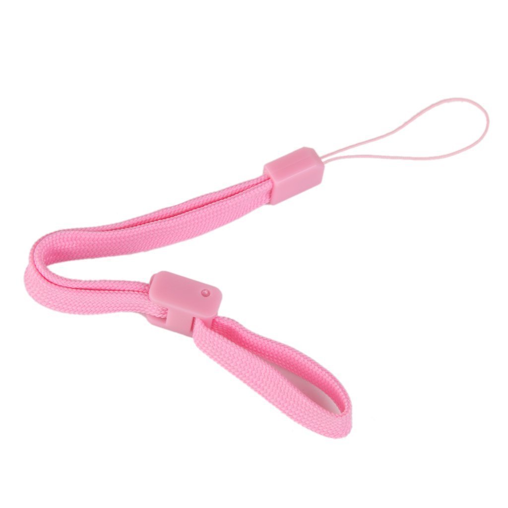 2 Pack Pink Wrist Strap for Sony PSP 1000/2000/3000/Go, PS Vita, PS3 Move, Nintendo DS/3DS/Wii, MP3 Players - Secure Gaming & Music Device Protection
