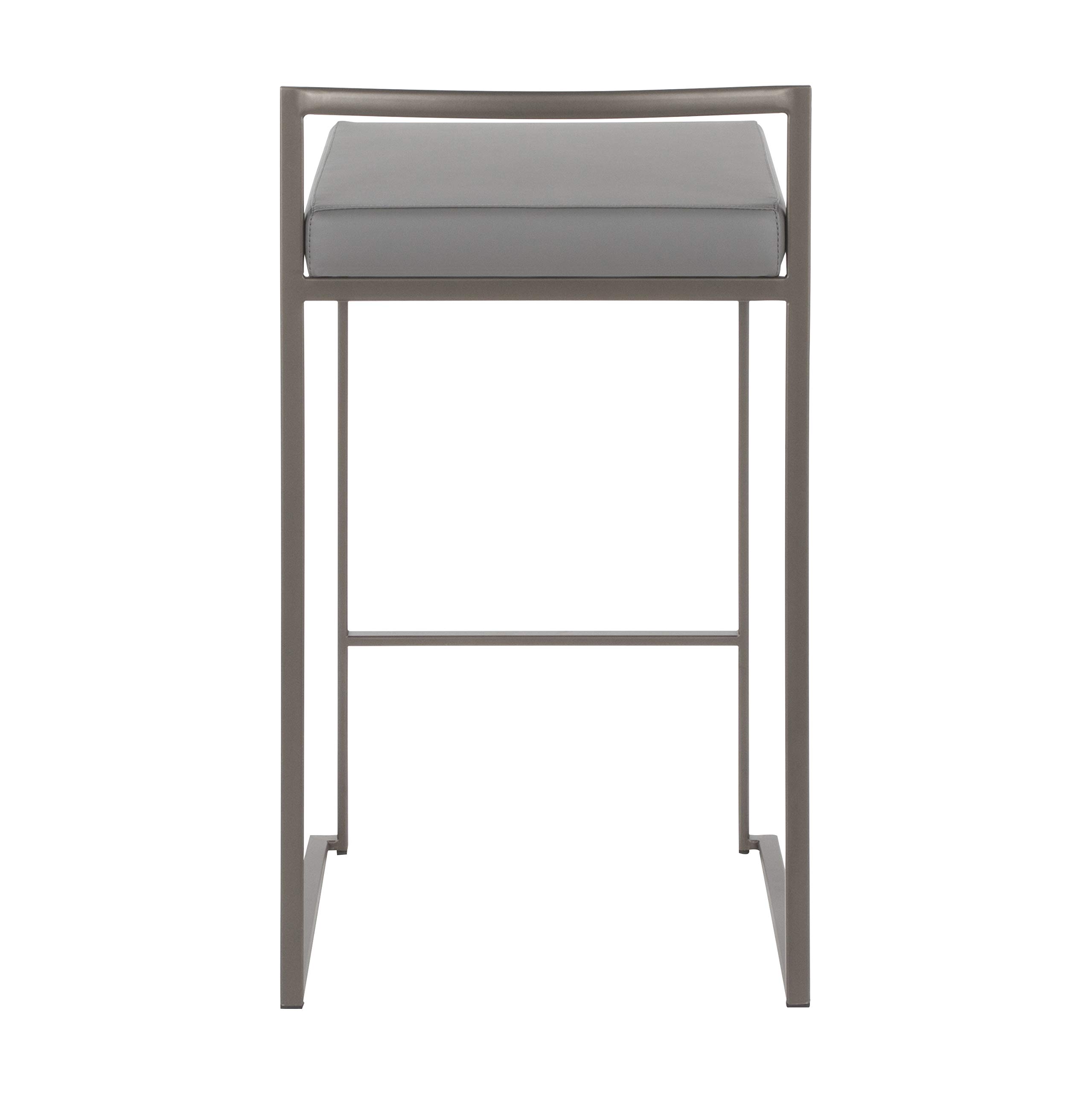 Antique Metal Counter Stools Set of 2 - 24