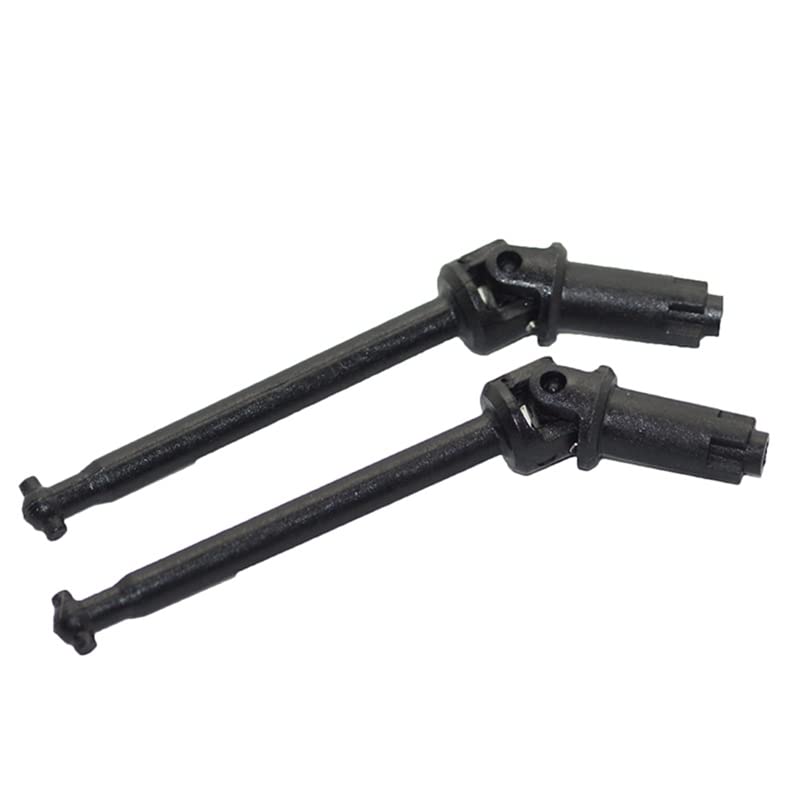 2 Pcs Front Drive Shaft Dogbone 45-ZJ01 for XLH Xinlehong 9145 Hosim 9145 1/20 Scale Monster Truck RC Car Replacement Parts - Black - Perfect for Off-Road Racing and RC Car Maintenance