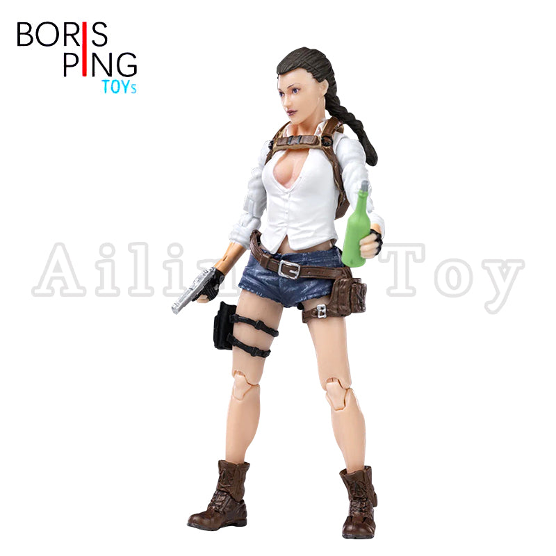 Boris Ping Toys 1/18 AK18 Pre-Assembled Military Action Figure - 3.75 Inch Collectible Model Kit for Display & Diorama Scenes - Perfect for Collectors, Wargaming, and Military Enthusiasts