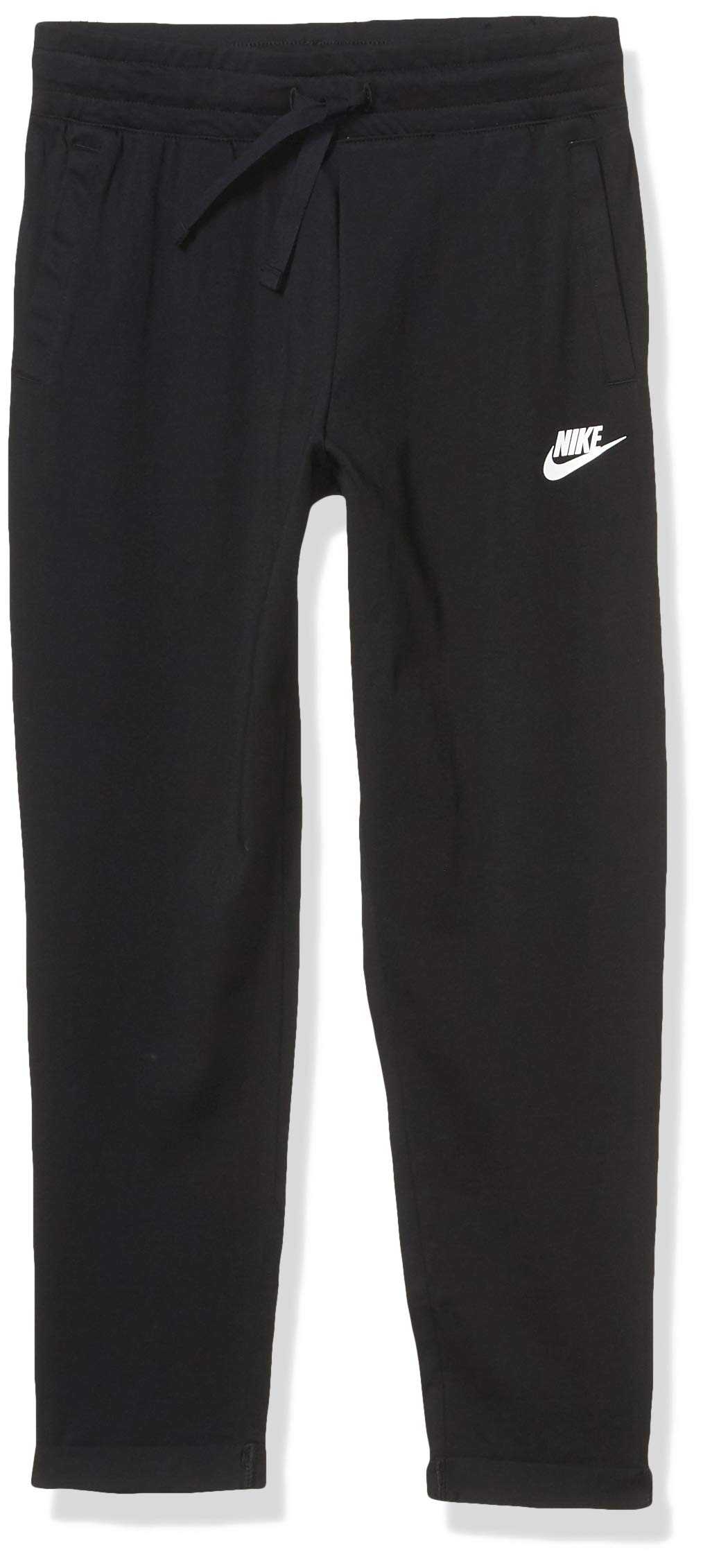 Nike Girls' Cotton Jersey Sportswear Pants - Comfortable & Breathable for School, Gym & Casual Wear