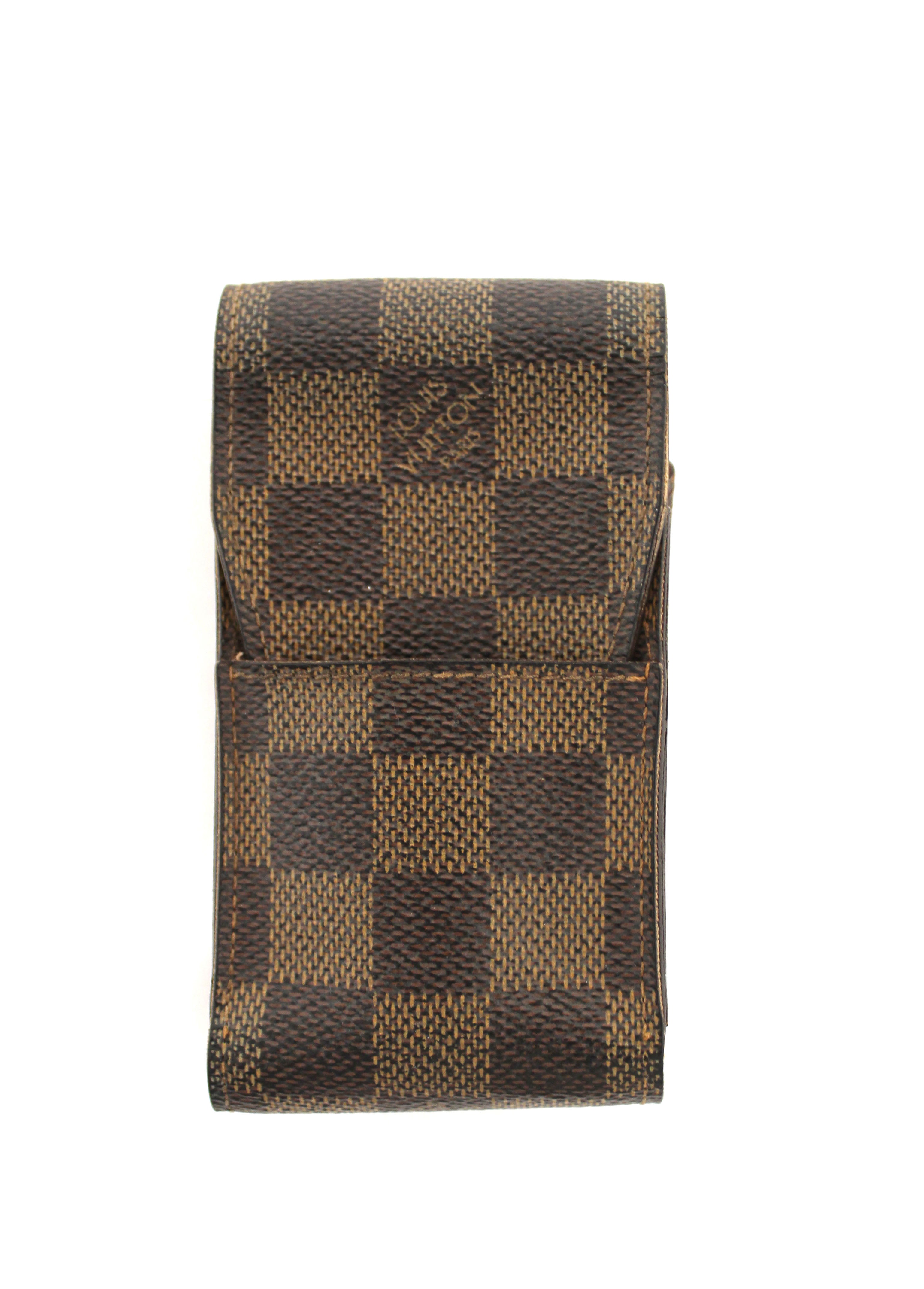 Authentic Louis Vuitton Monogram Cigarette Case - Luxury Metal Cigarette Holder for Travel & Nightlife | Vintage Designer Accessory for Men & Women