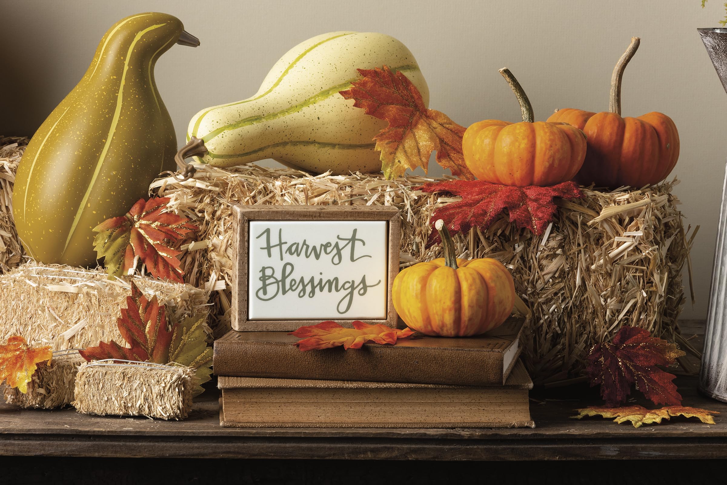 Primitives by Kathy Mini Blessings Box Sign - Rustic Farmhouse Decor for Home, Kitchen, or Gift Giving
