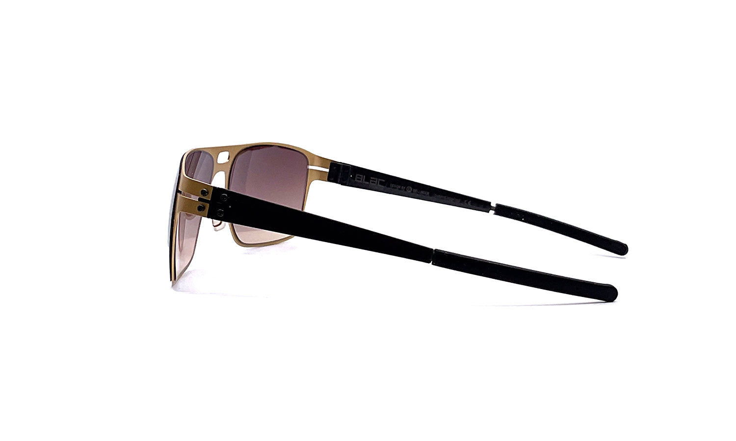 Blac Eyewear Tamburello Gold Carbon Sunglasses – Stylish Polarized UV Protection for Outdoor Sports & Driving