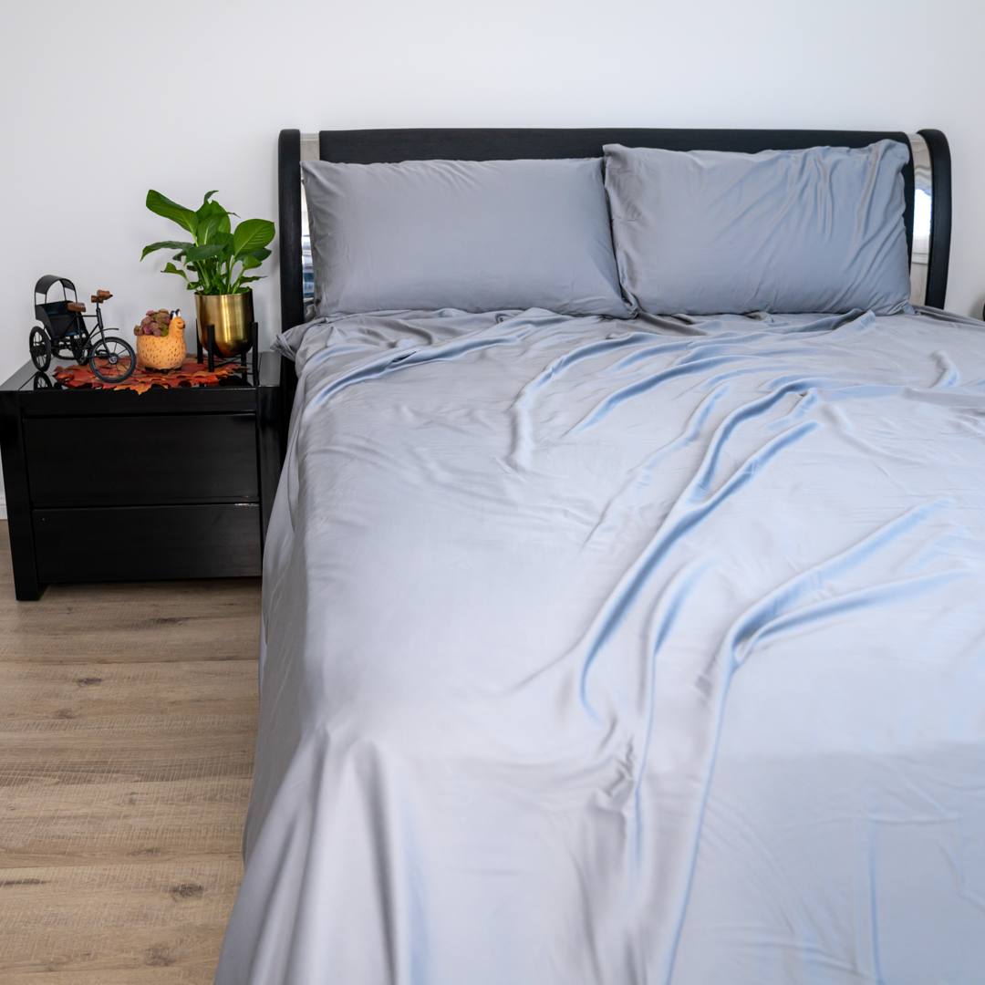 100% Lyocell Bed Sheet Set - Single Size - Soft & Breathable Bedding for Comfortable Sleep - Perfect for Home, Hotel & Guest Room Use